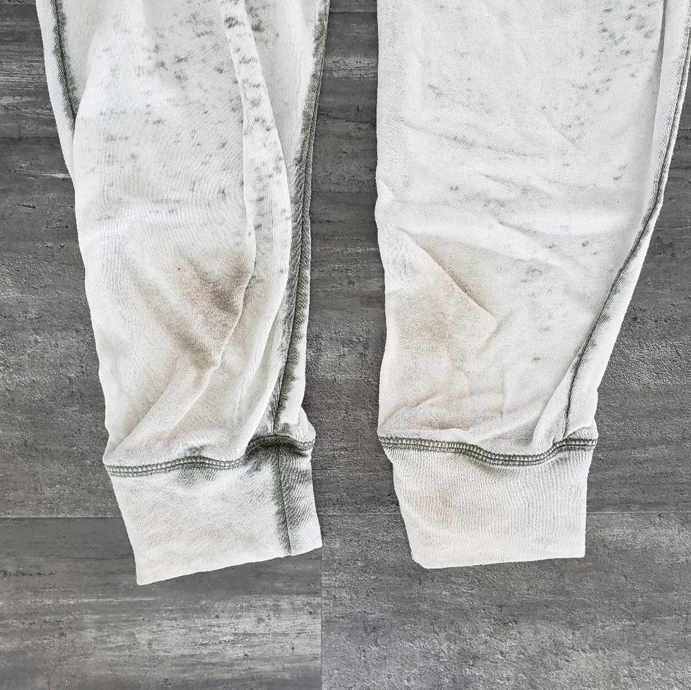 Designer Olive Burnout XHLN Thin Sweats Size 32" / US 10 / IT 46 - 3 Thumbnail