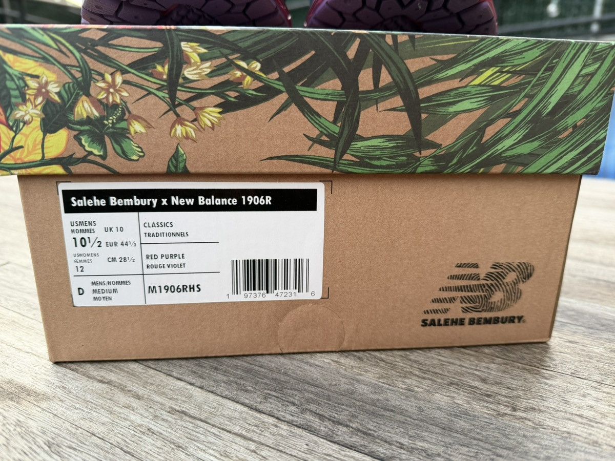 Salehe Bembury New Balance 1906R Size 10.5 Magma Heat Be Hot