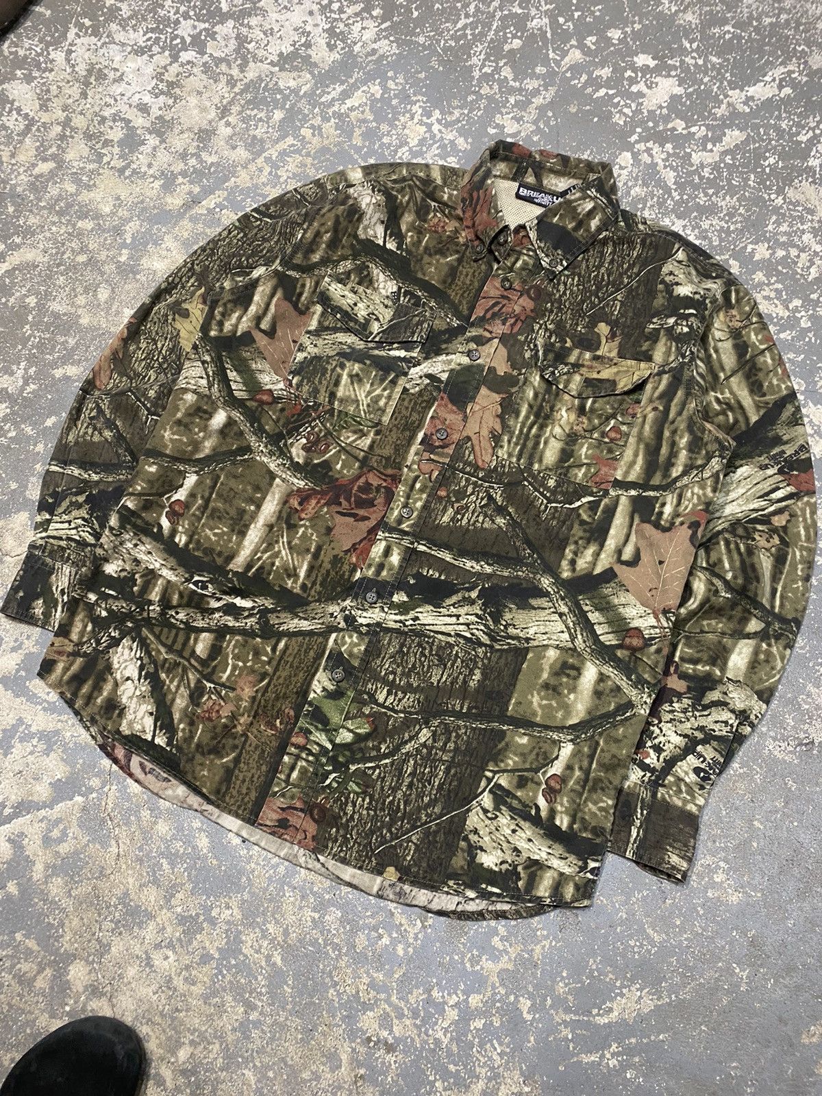 Carhartt × Realtree × Vintage Vintage Break Up Infinity Camo RealTree Botton Up Work Size US M / EU 48-50 / 2 - 2 Thumbnail