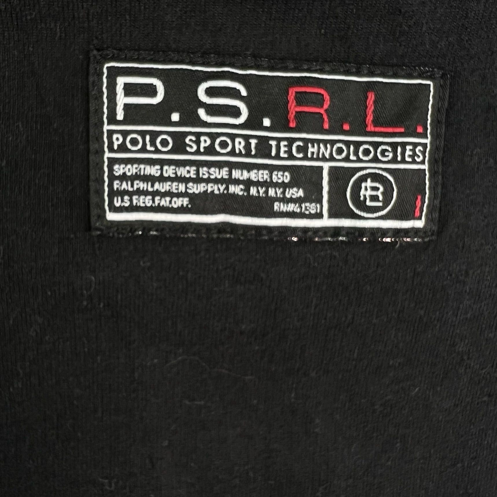 Ralph Lauren VTG Polo Ralph Lauren Sport 1/4 Zip Pullover Mens XL Black Jacket Windbreaker Casual Sports Shirt Size US XL / EU 56 / 4 - 5 Thumbnail