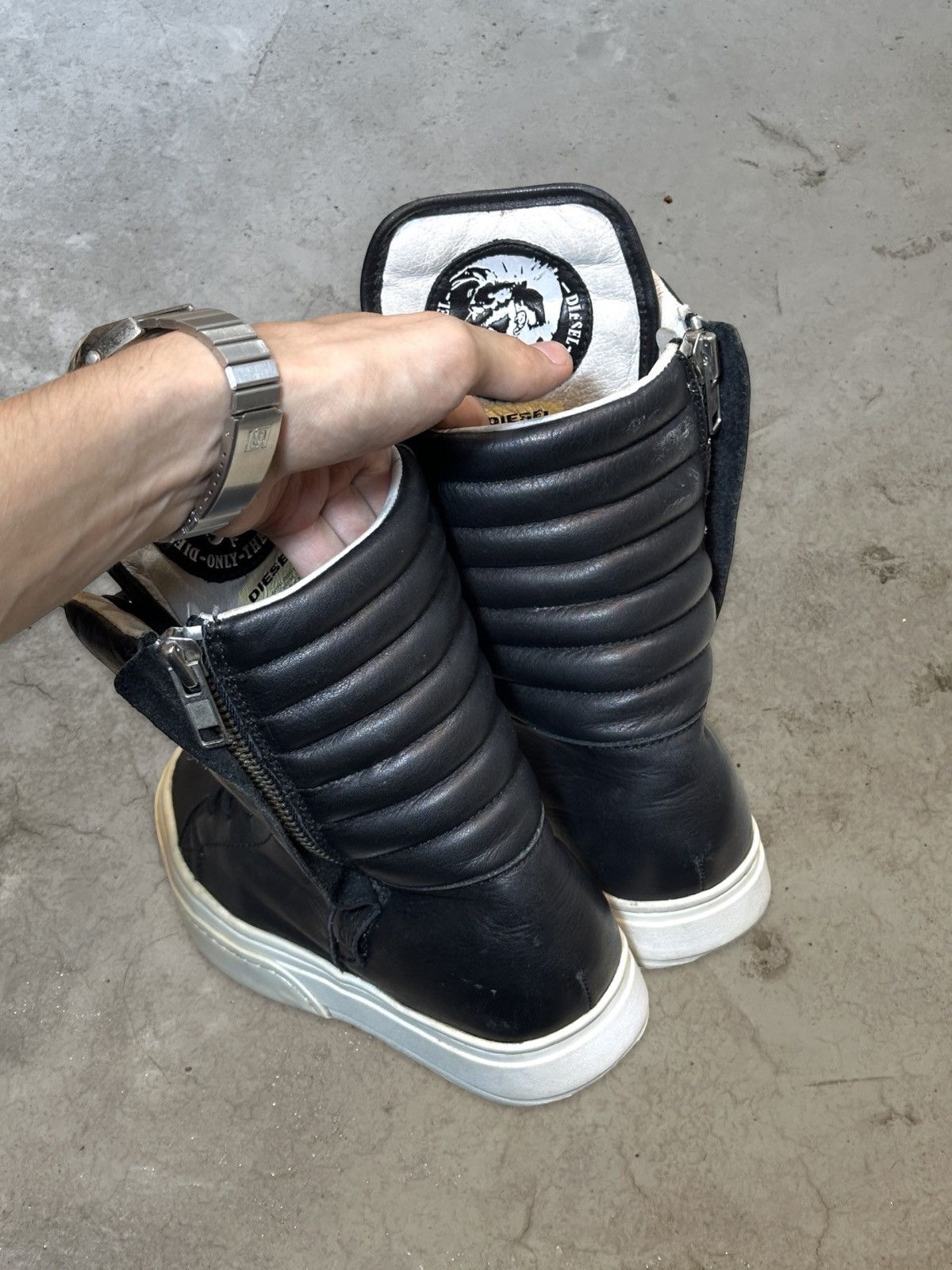 Diesel (FW08) GEOBASKET SOFTROCK HI TOP Size US 7.5 / EU 40-41 - 7 Thumbnail