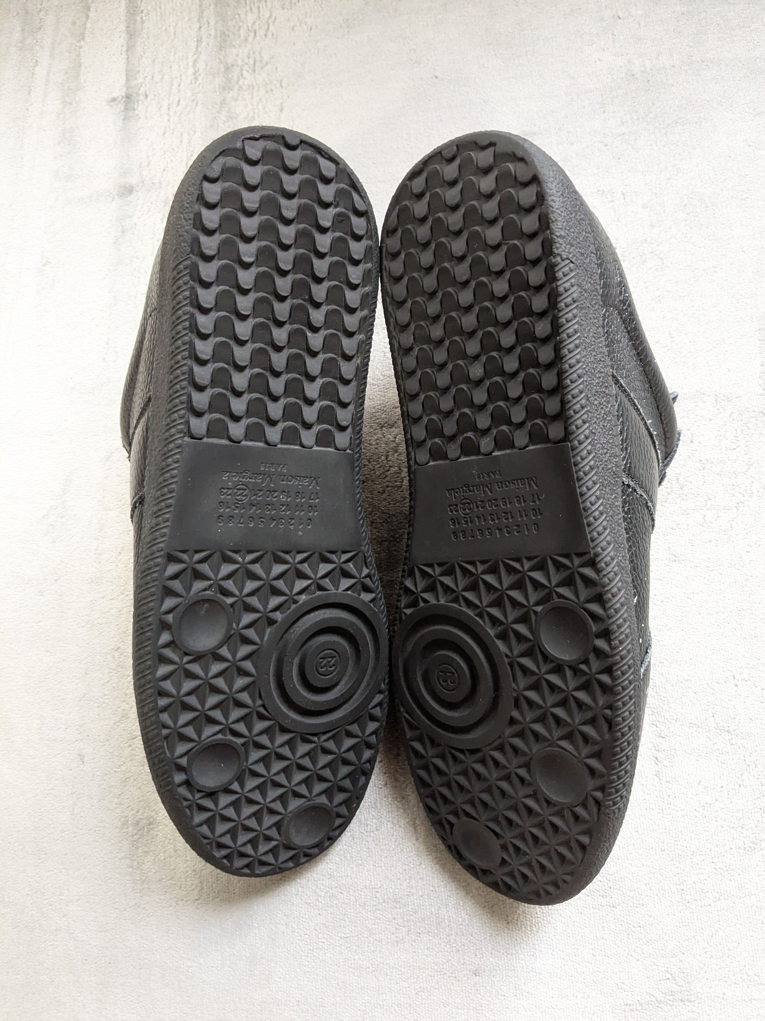 Maison Margiela Maison Margiela Replica GAT Black 7 40 Paint Splatter White Size US 7 / EU 40 - 15 Thumbnail