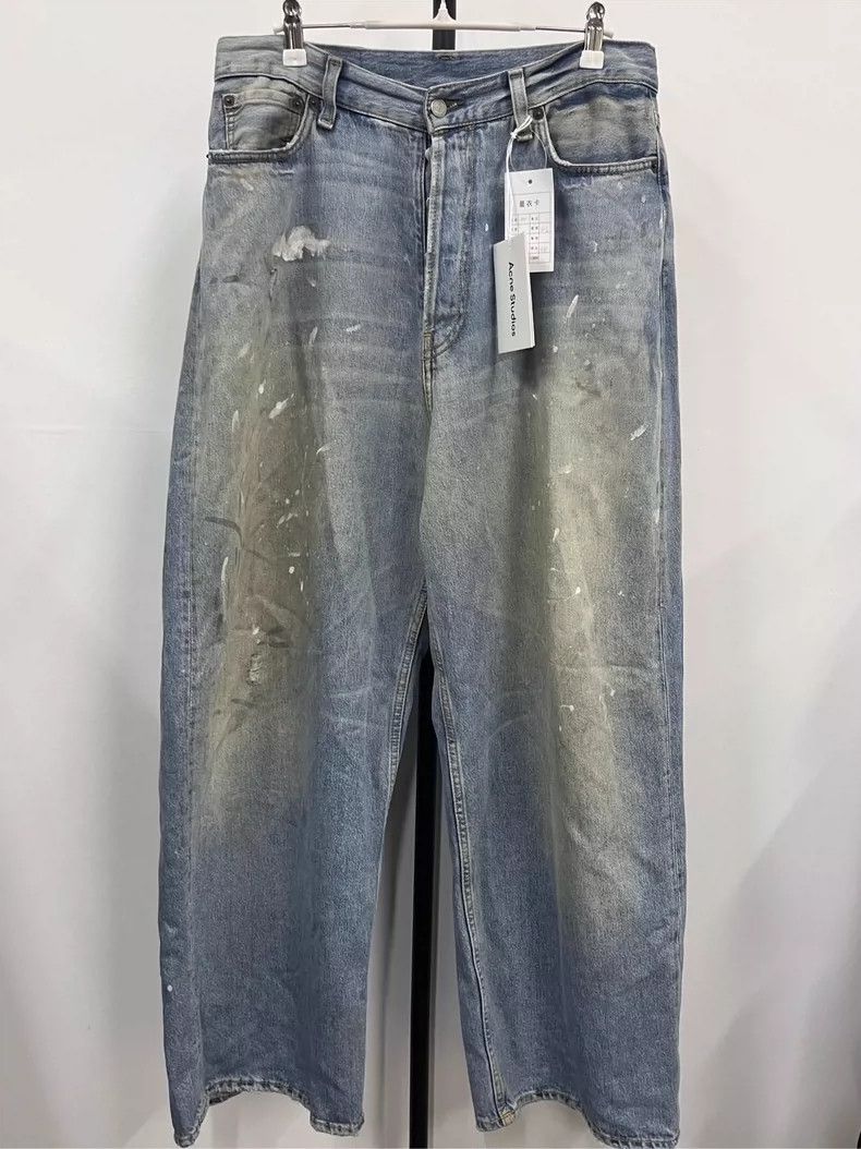 Acne Studios acne studios Spray-painted jeans Size US 28 / EU 44 - 1 Thumbnail