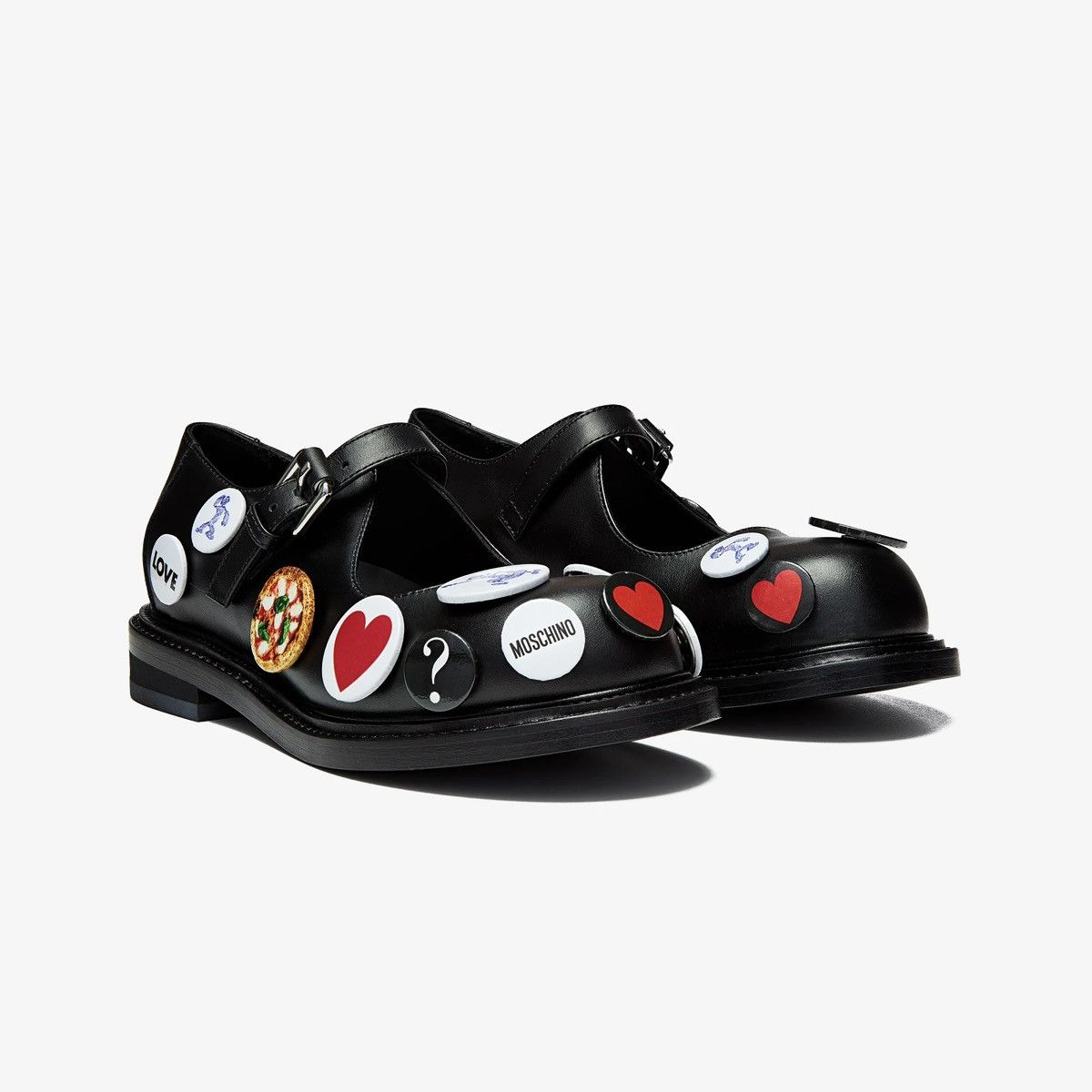 Moschino Moschino Embellished Mary Jane Flats NEW Size US 6 / IT 36 - 3 Thumbnail