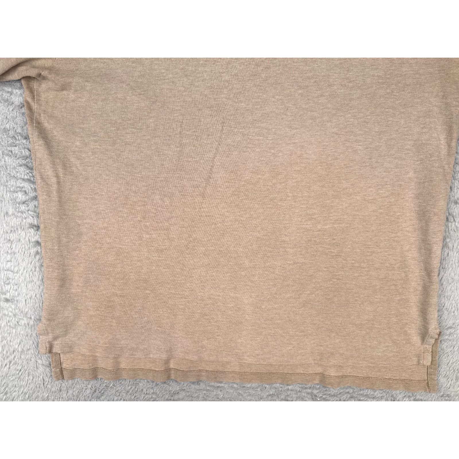 Ralph Lauren VINTAGE Ralph Lauren Polo Shirt Adult XL Beige 100% Cotton Short Sleeve Men Regular with Logo Embroidered, Polo, 90s Inspired, Sports, Golf Mens Size US XL / EU 56 / 4 - 5 Thumbnail
