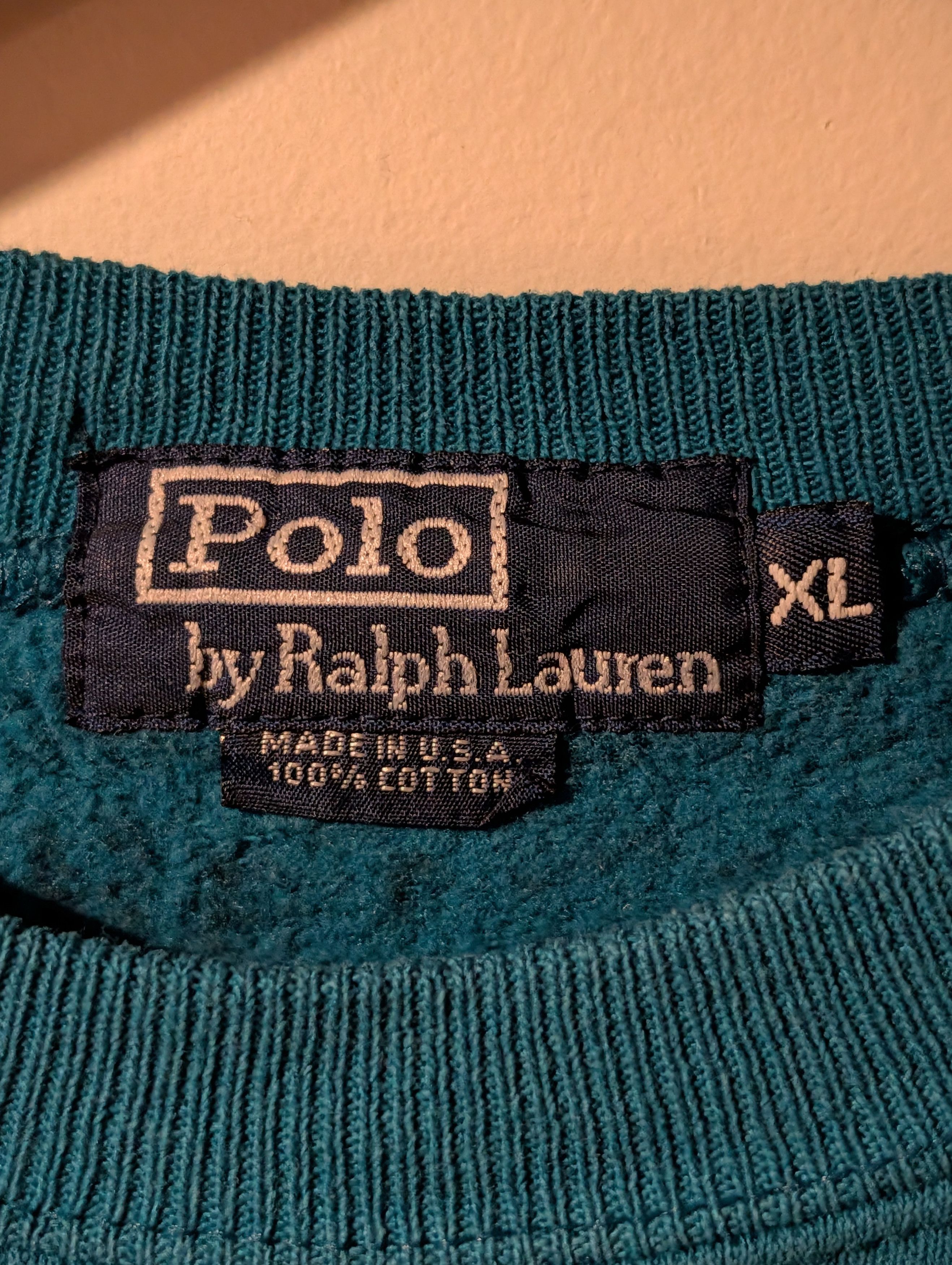 Polo Ralph Lauren Vtg Polo Ralph Lauren Sweatshirt Made USA 90s Streetwear Size US XL / EU 56 / 4 - 3 Thumbnail