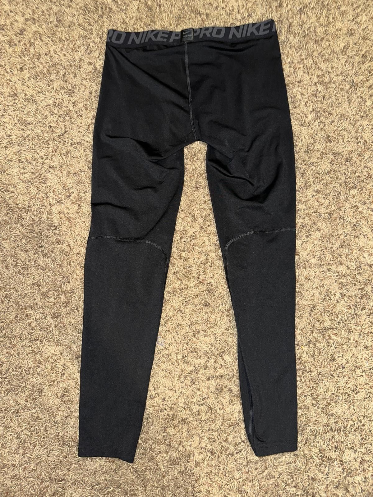 Nike Mens Nike Pro Spandex Tights Compression Pants Size US 34 / EU 50 - 6 Thumbnail