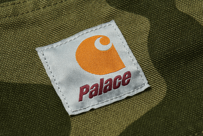 Carhartt × Carhartt Wip × Palace Palace Carhartt WIP Michigan Coat Dollar Green Camo Medium Size US M / EU 48-50 / 2 - 2 Thumbnail