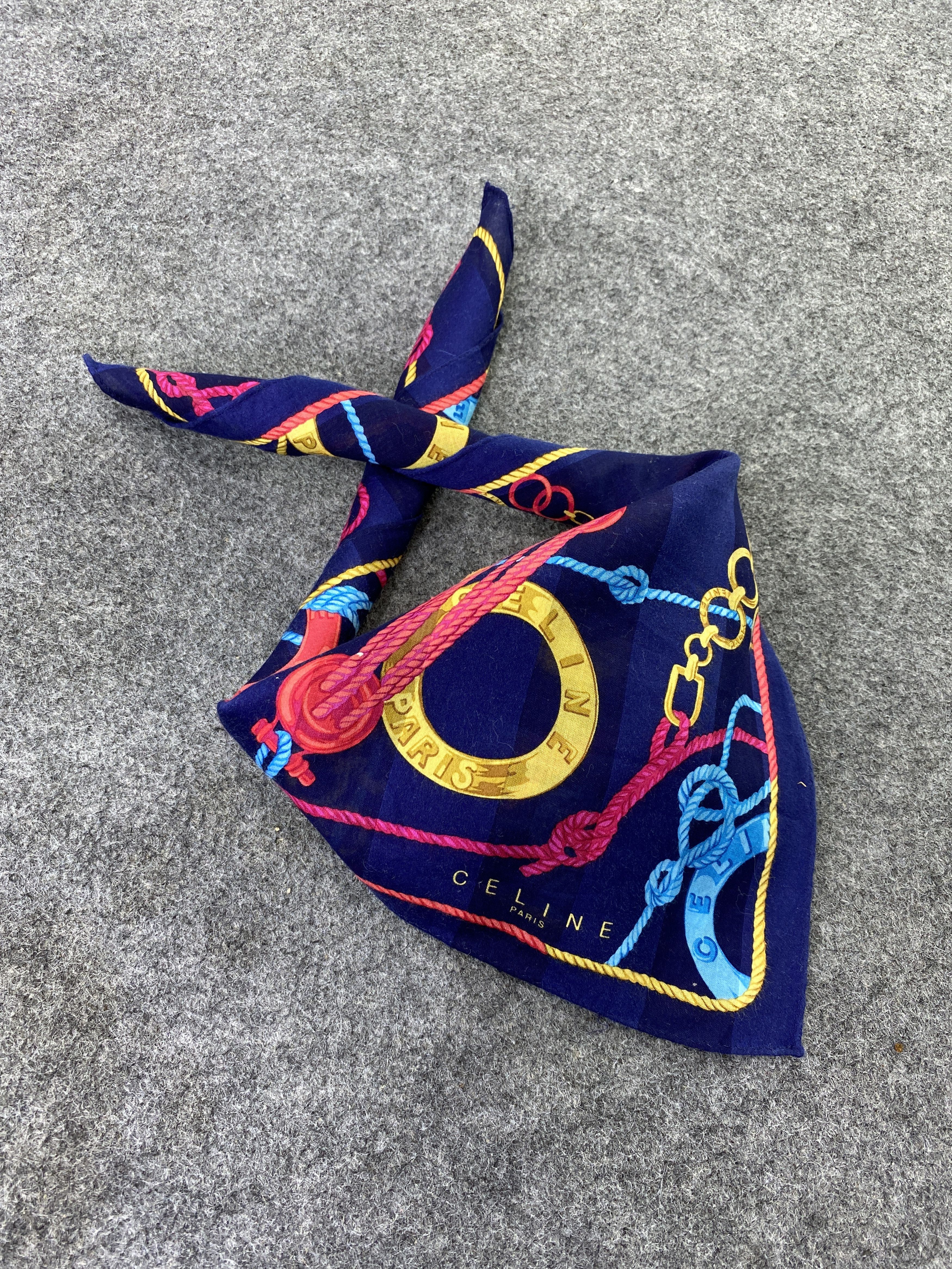Celine handkerchief bandana neckerchief-B251