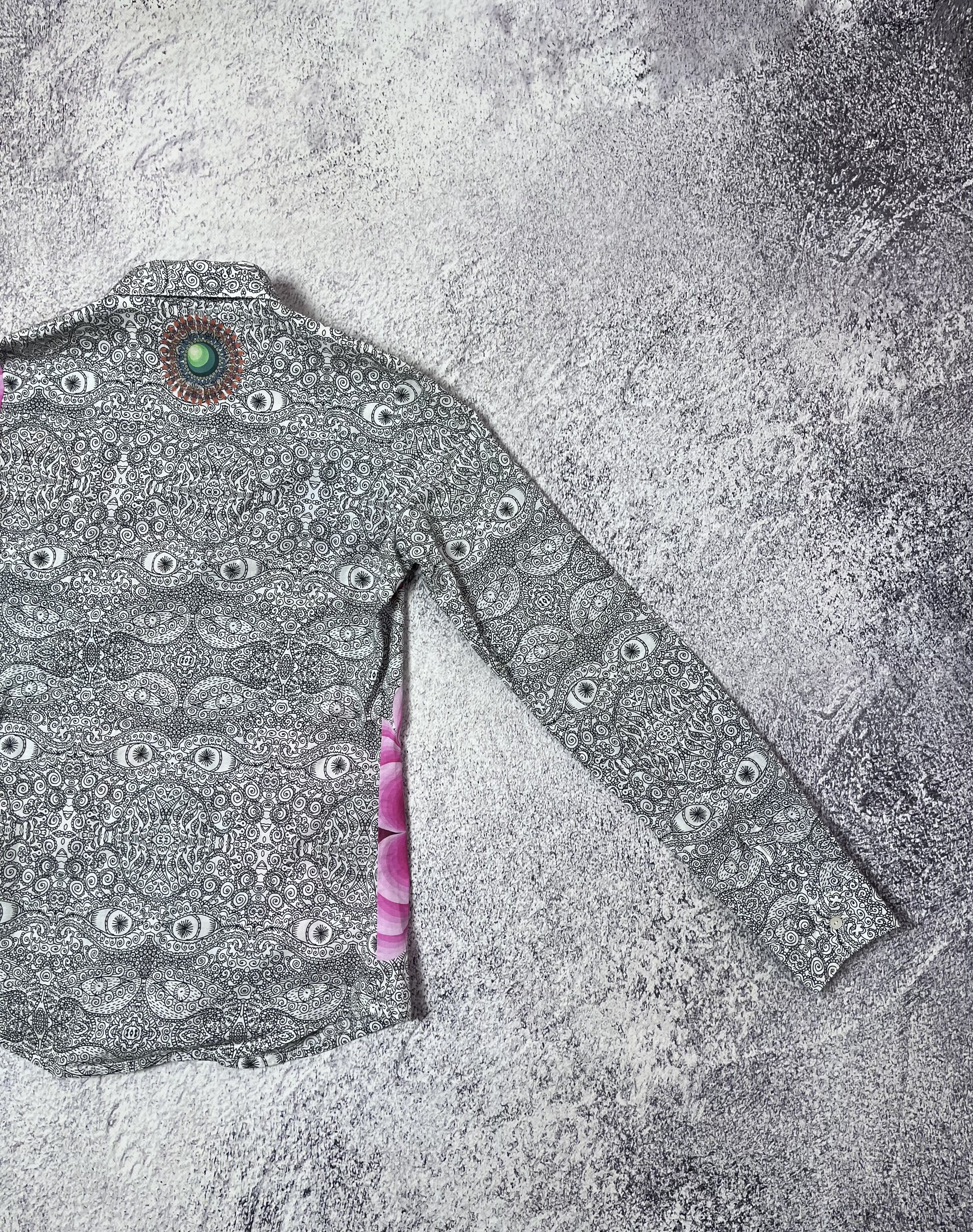 Desigual × Japanese Brand Women Button-down shirt Desigual size M flover and fauna Size M / US 6-8 / IT 42-44 - 9 Thumbnail