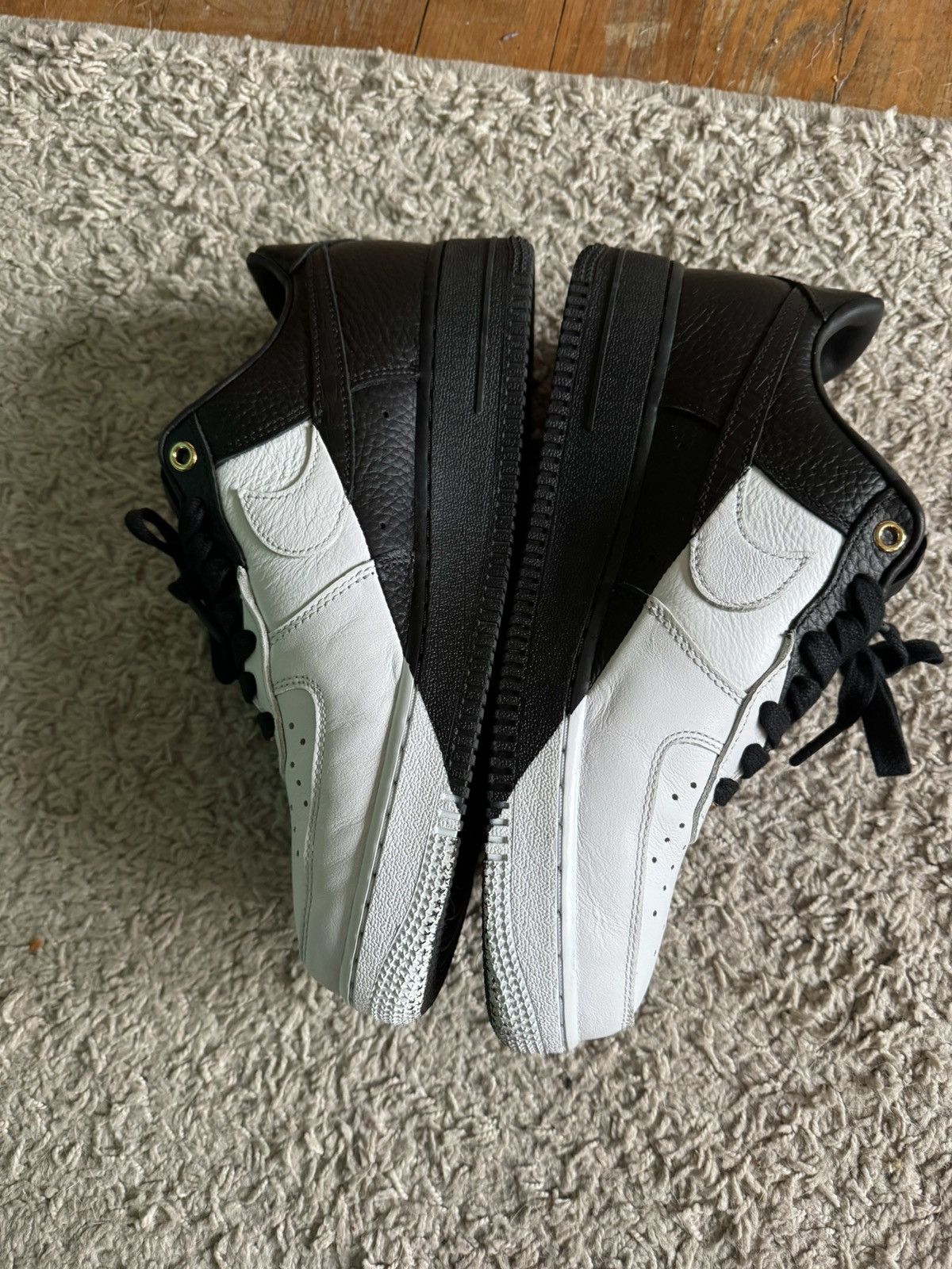 Nike nike air force 1 40th anniversary split black white Size US 8.5 / EU 41-42 - 2 Thumbnail