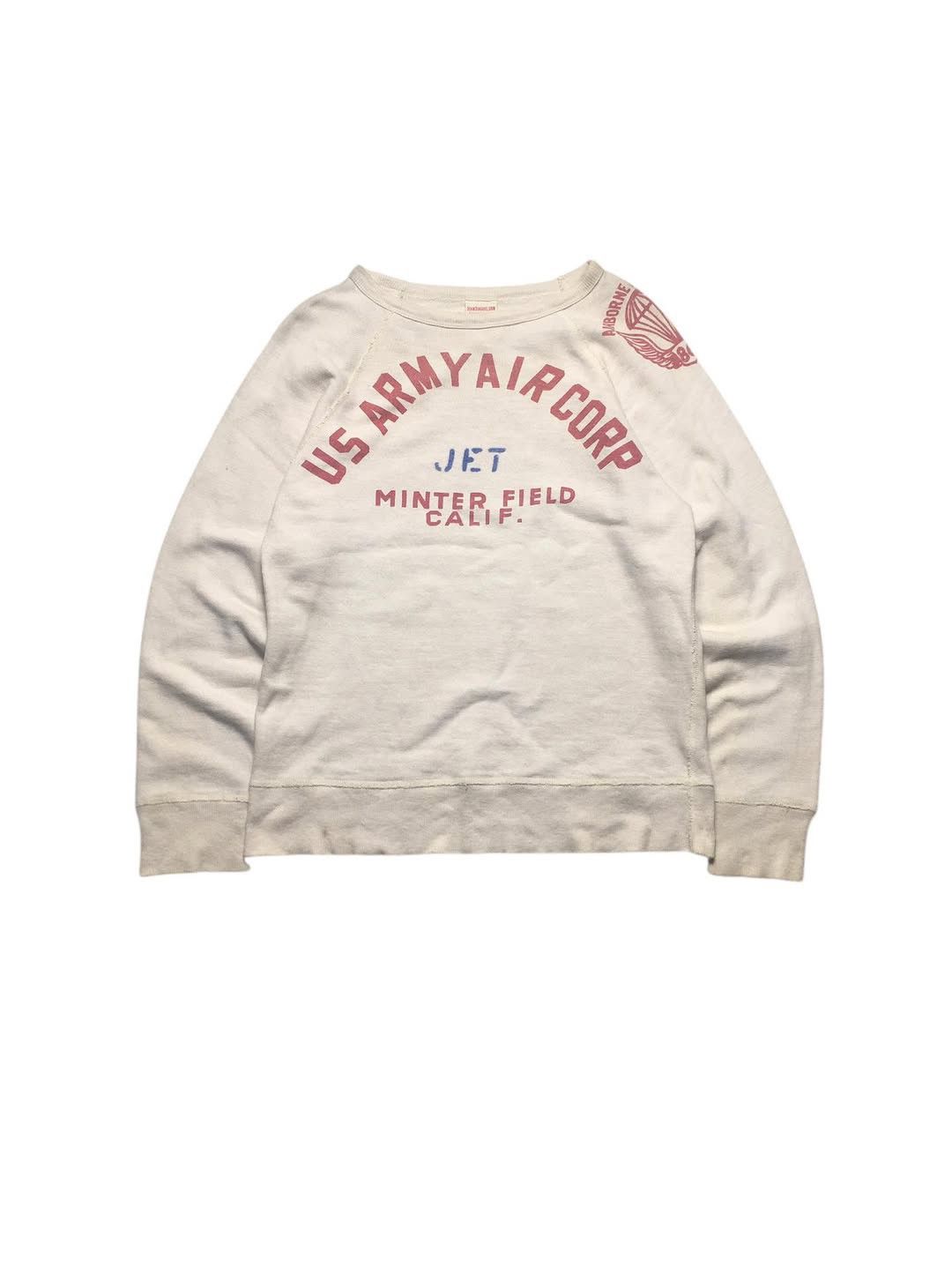 Vintage Vintage Dungaree Us Army Air Corp Sweatshirt Size M / US 6-8 / IT 42-44 - 1 Thumbnail