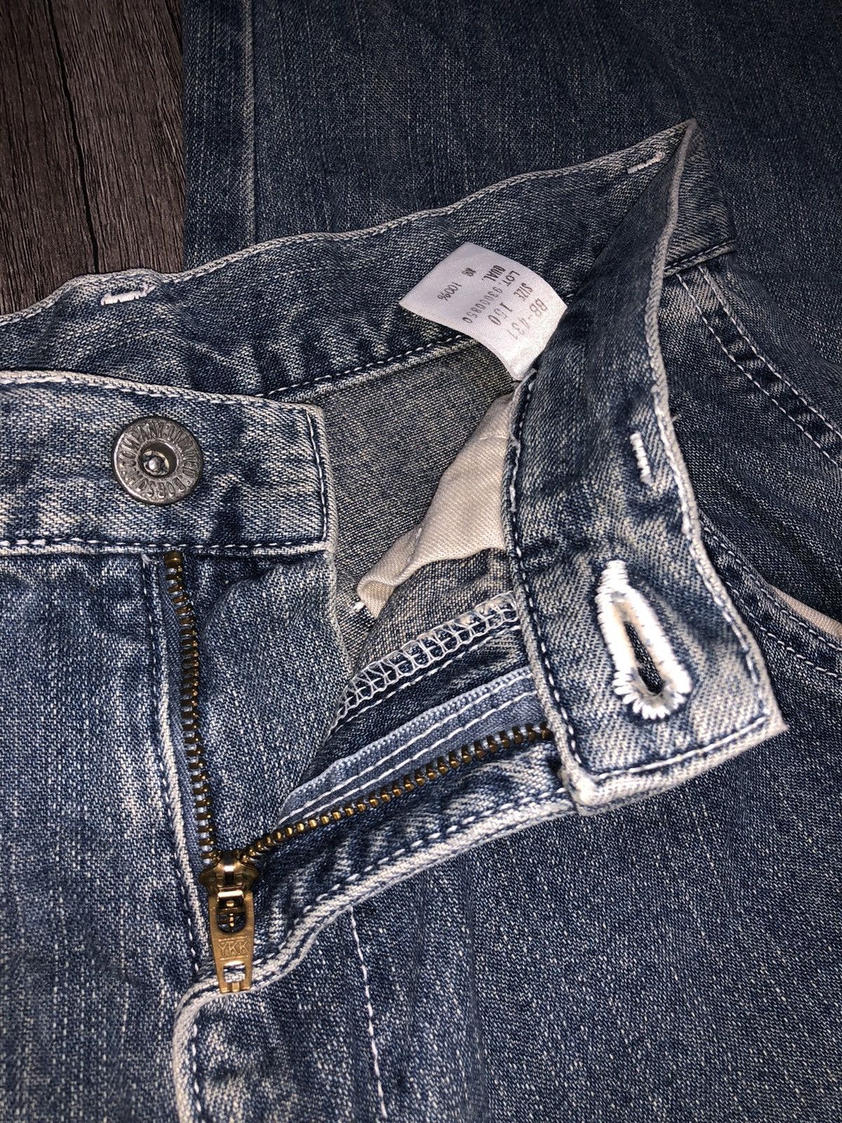 Japanese Brand × Vintage VINTAGE BOBSON JEANS CARGO PANT UNISEX Size 26" / US 2 / IT 38 - 11 Thumbnail