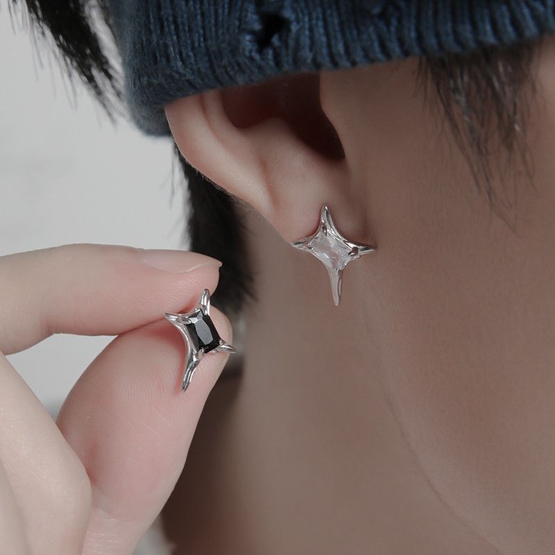 Jewelry Future Earrings One Pairs Chrome Jewelry Size ONE SIZE - 4 Thumbnail