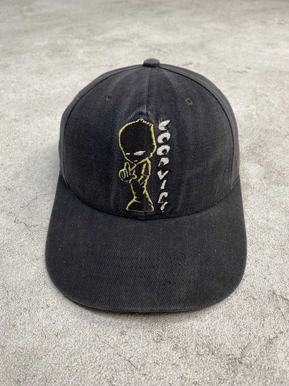 Anime × Other × Vintage 1990s Anime Detective Conan Darkside Sunfaded Caps Size ONE SIZE - 2 Thumbnail