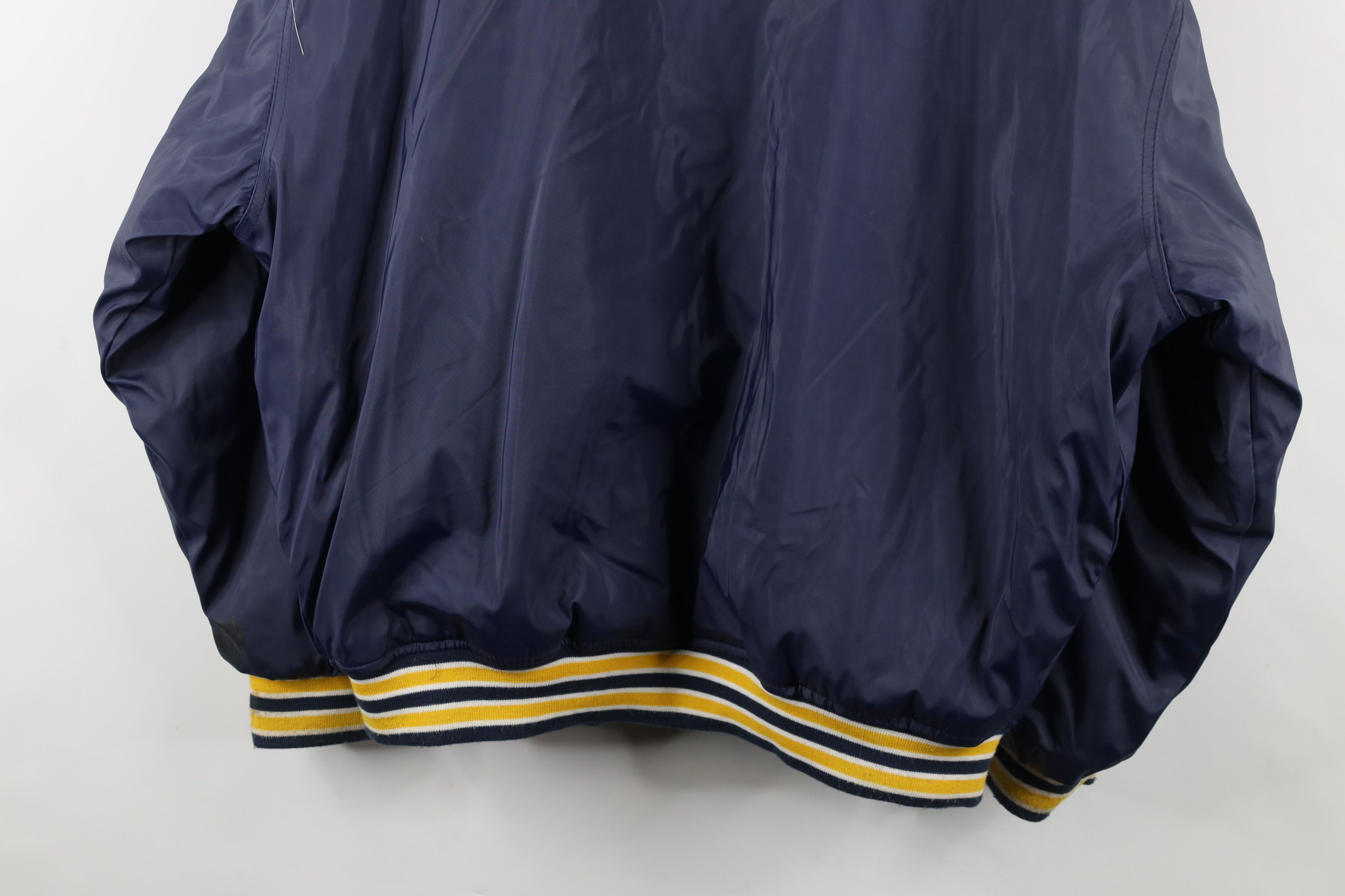 Vintage Vintage 90s University of Michigan Varsity Bomber Jacket Size US XXL / EU 58 / 5 - 16 Thumbnail