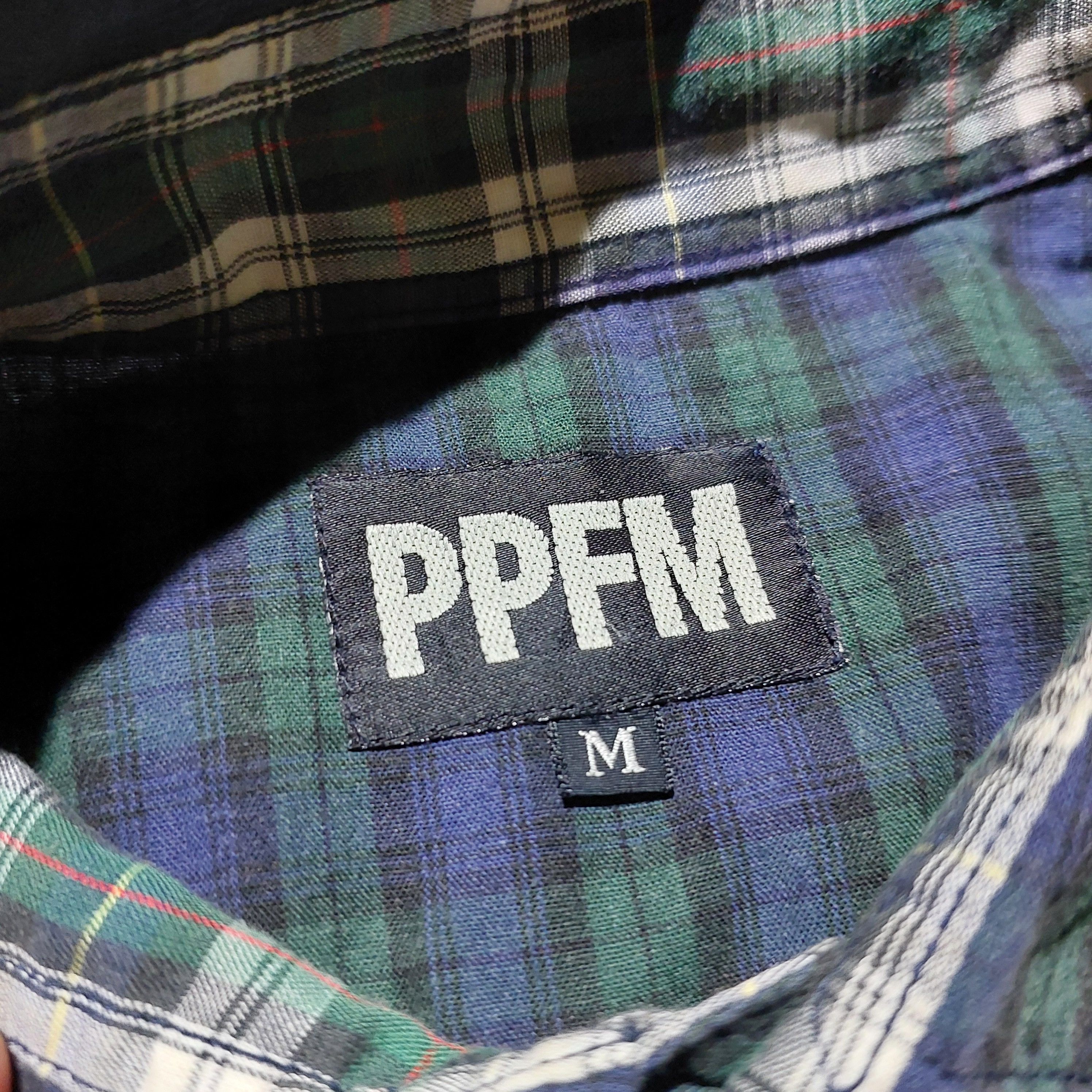 PPFM PPFM checkered plaid L/s shirt Size US M / EU 48-50 / 2 - 8 Thumbnail