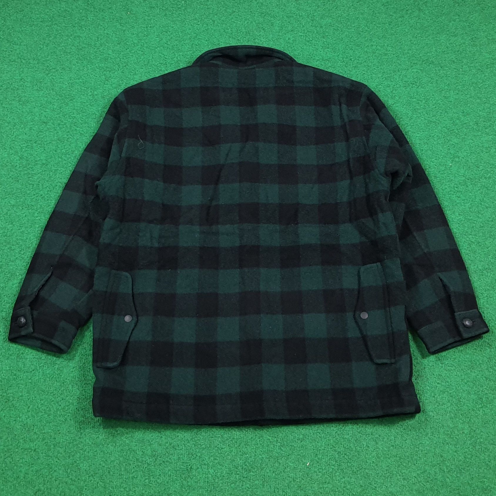 Issey Miyake Issey Miyake Design Studio Buffalo Plaid Wool Jacket Size US L / EU 52-54 / 3 - 3 Thumbnail