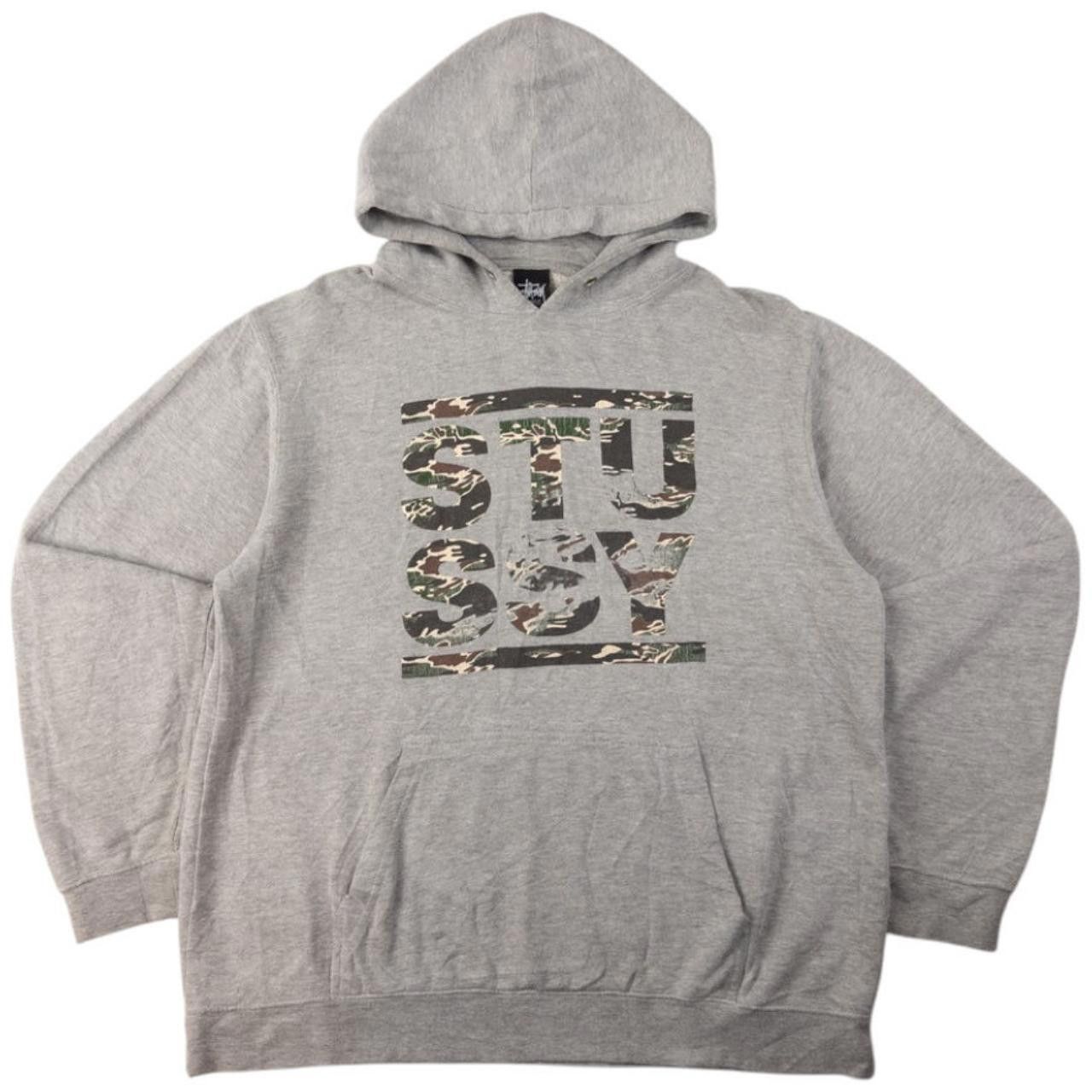 Stussy Vintage Stussy Camo Graphic Hoodie Size XL Size US XL / EU 56 / 4 - 1 Thumbnail