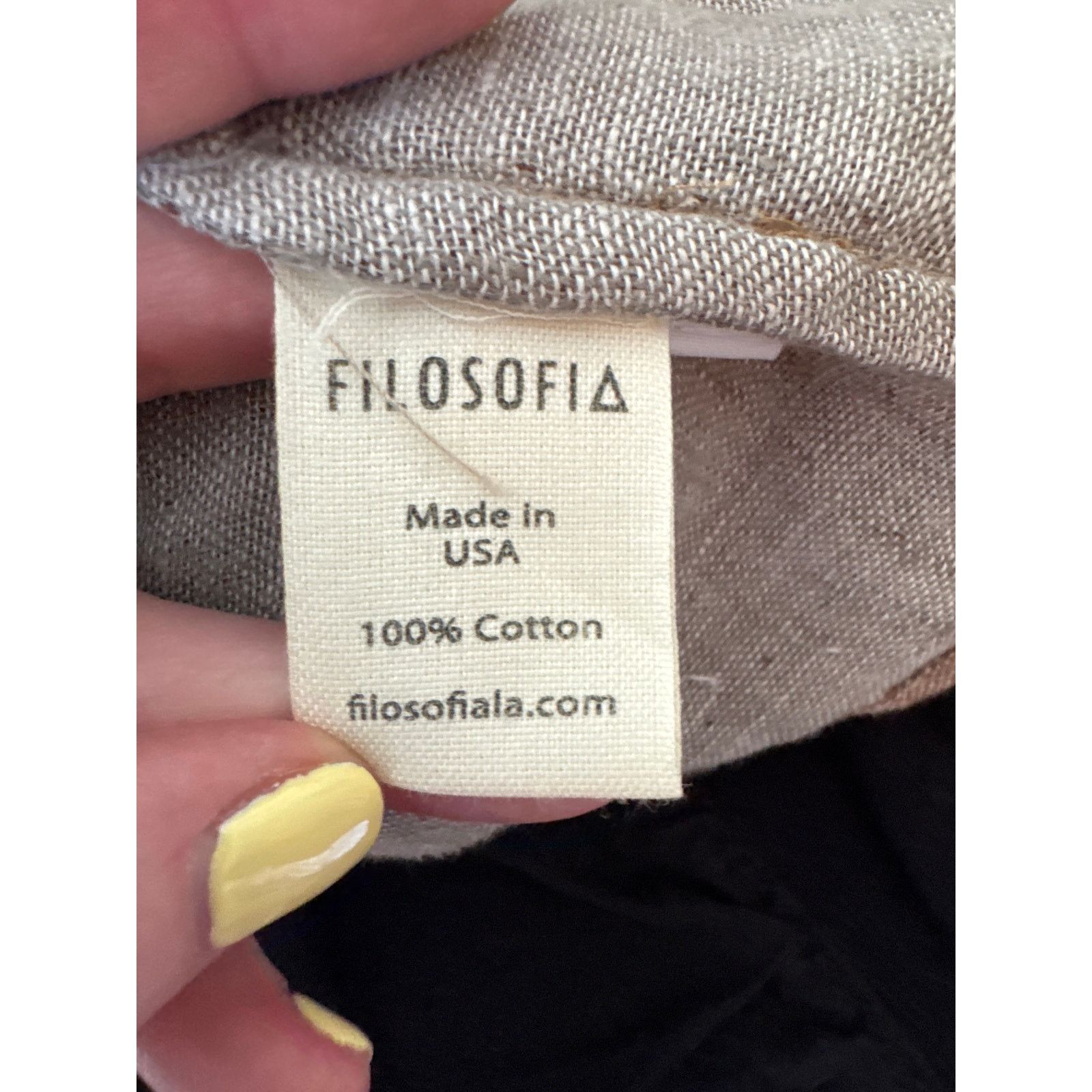 Other FILOSOFIA 100% Cotton Open Front Longline Cardigan XS/S Size XS / US 0-2 / IT 36-38 - 6 Thumbnail