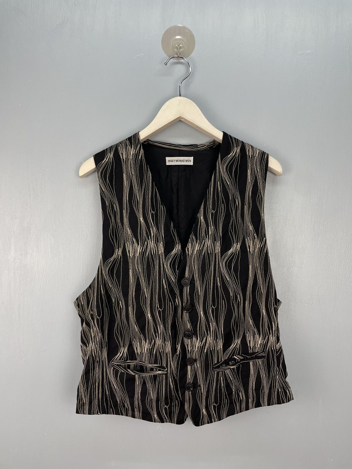 Issey Miyake Vintage Issey Miyake Men vest Size 42L - 1 Thumbnail