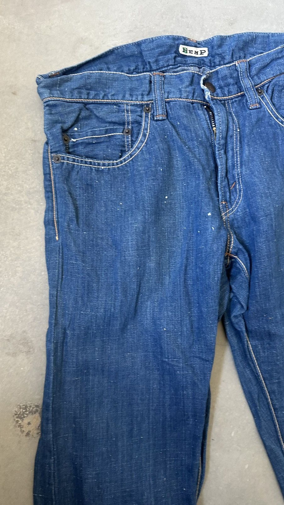 Vintage VINTAGE HEMP DENIM PANT Size US 32 / EU 48 - 4 Thumbnail