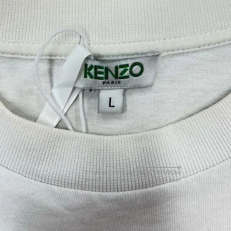 Kenzo KENZO White Graphic Women's T-Shirt . Size L / US 10 / IT 46 - 3 Thumbnail