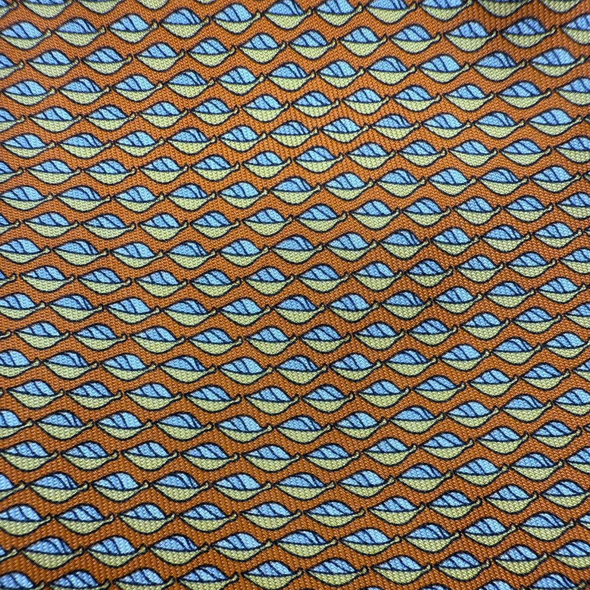 Salvatore Ferragamo Salvatore Ferragamo Silk Tie,Orange, Made in Italy, Like New Size ONE SIZE - 3 Thumbnail
