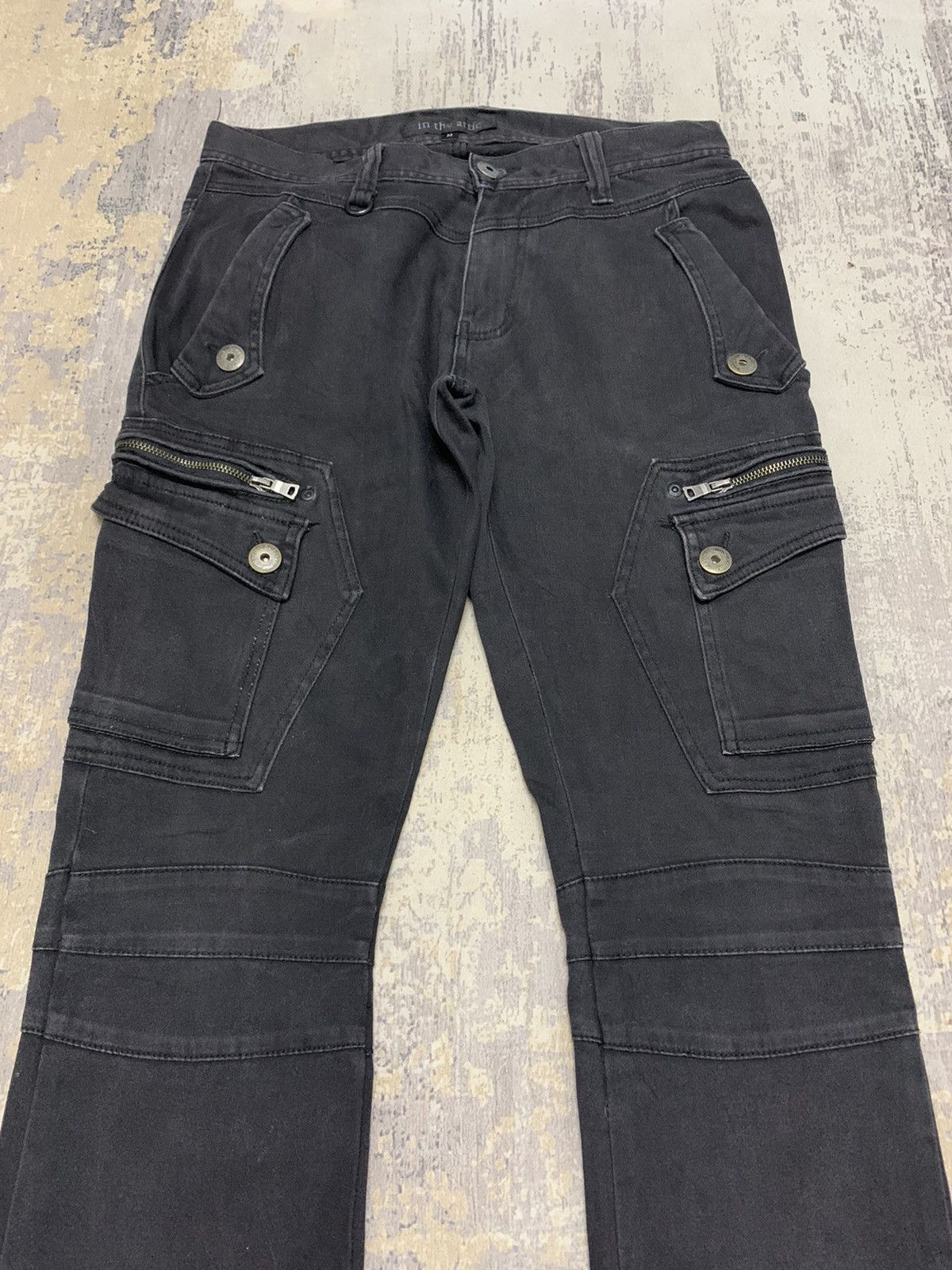 In The Attic In The Attic Avant Garde Gimmick Cargo Pants Cyberpunk Size US 31 - 5 Thumbnail