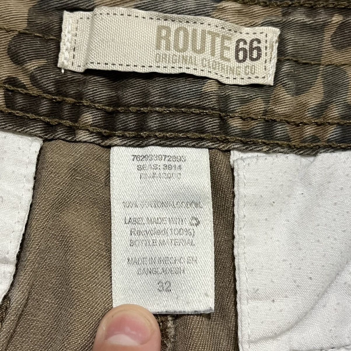 Route 66 Vintage Y2K Route 66 Camo Cargo Shorts Utility Baggy 32 Size US 32 / EU 48 - 5 Thumbnail