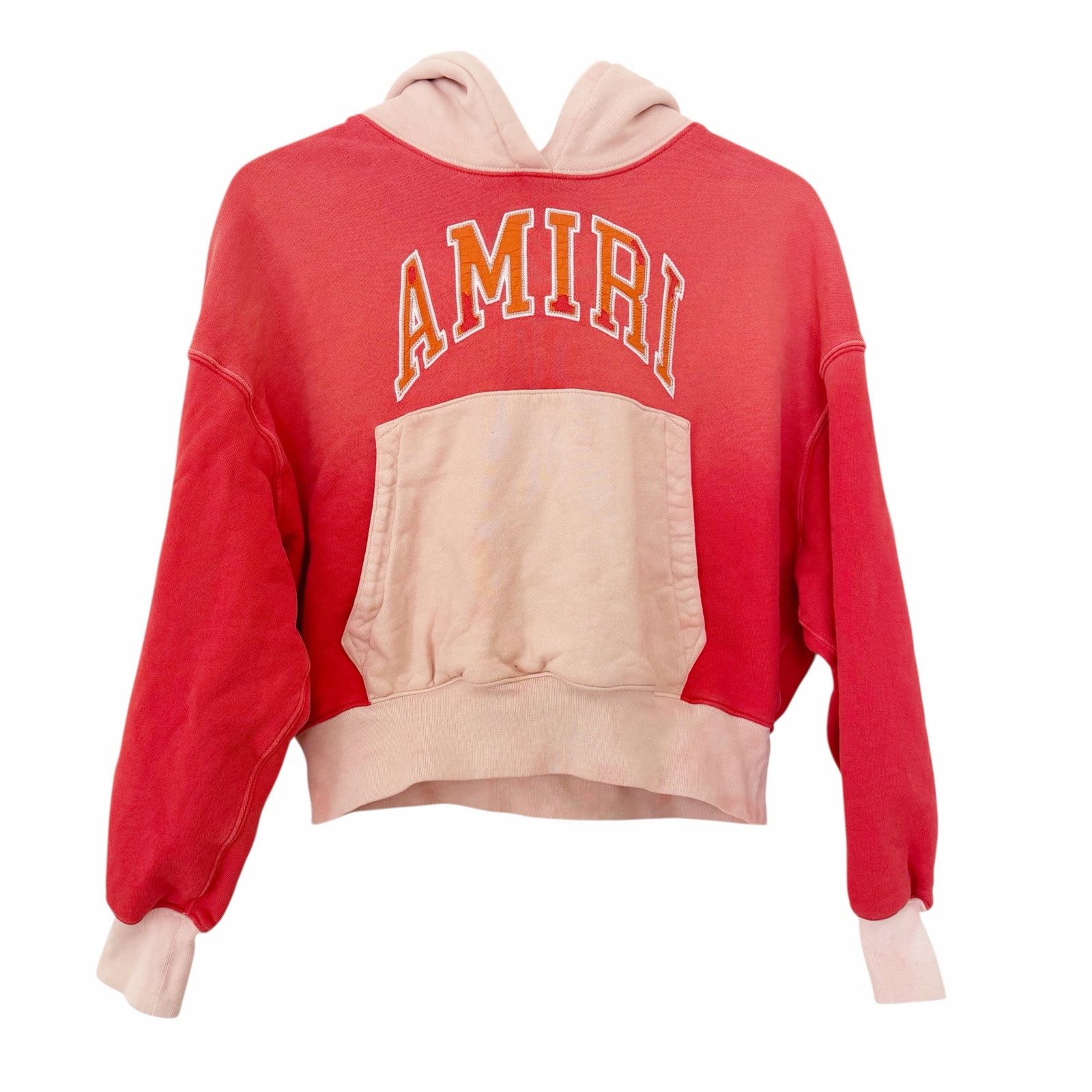 Amiri Amiri Vintage Hoodie Spell Out Flamingo Pink Sz S Size S / US 4 / IT 40 - 1 Thumbnail