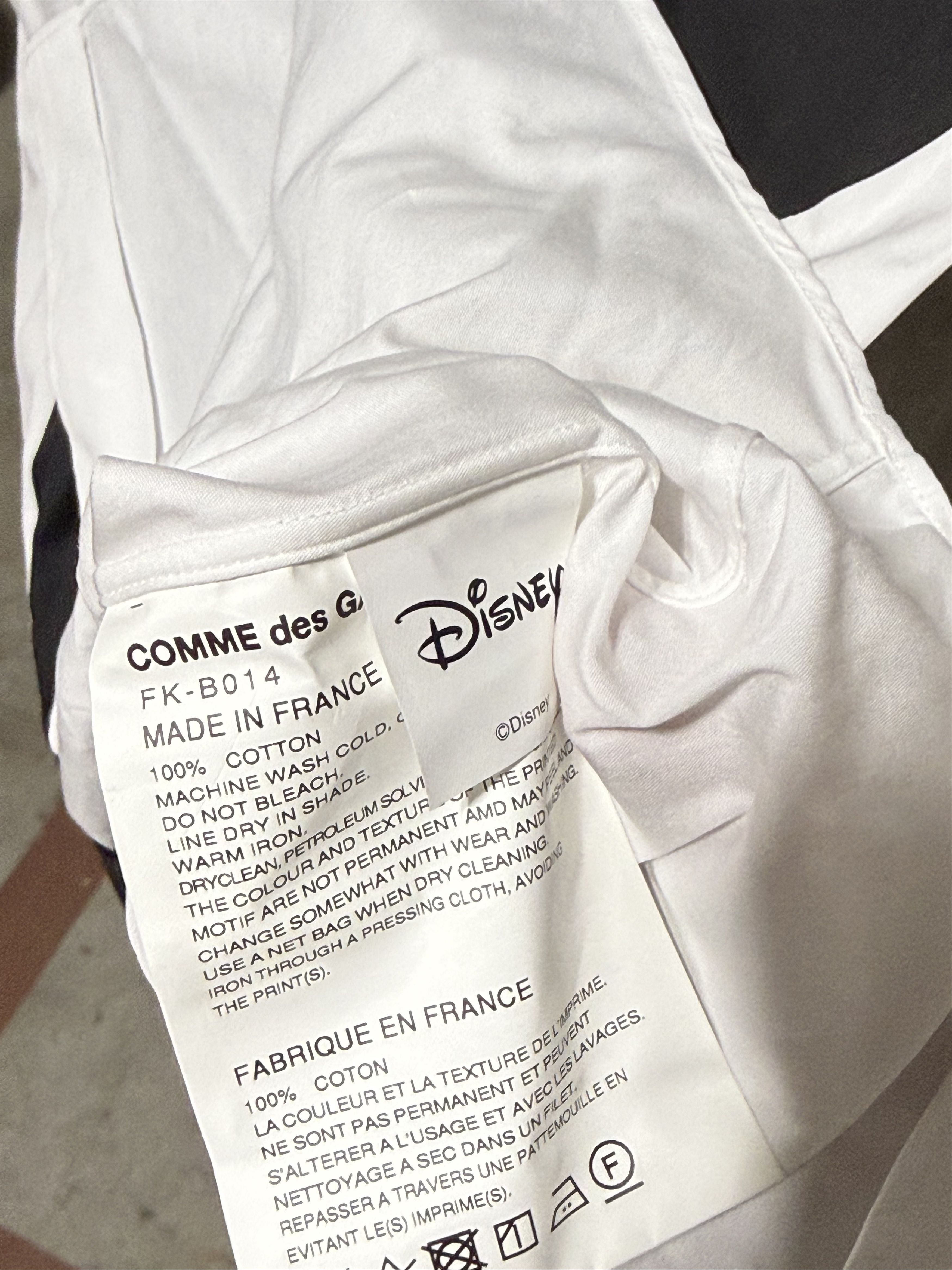 Comme des Garcons SHIRT Comme des Garcons SHIRT Woven Shirt 'White/Print' Size US S / EU 44-46 / 1 - 3 Thumbnail