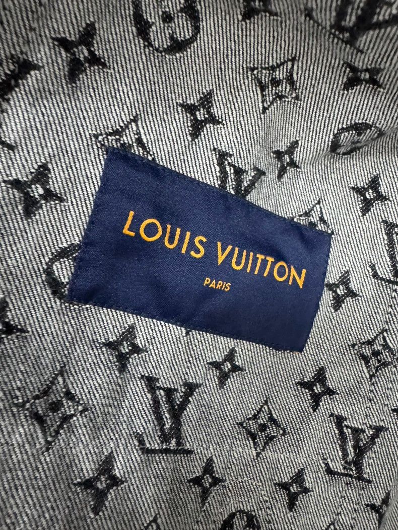 Louis Vuitton Louis Vuitton Nigo Deconstructed Paneled Denim Jacket Size US L / EU 52-54 / 3 - 5 Thumbnail