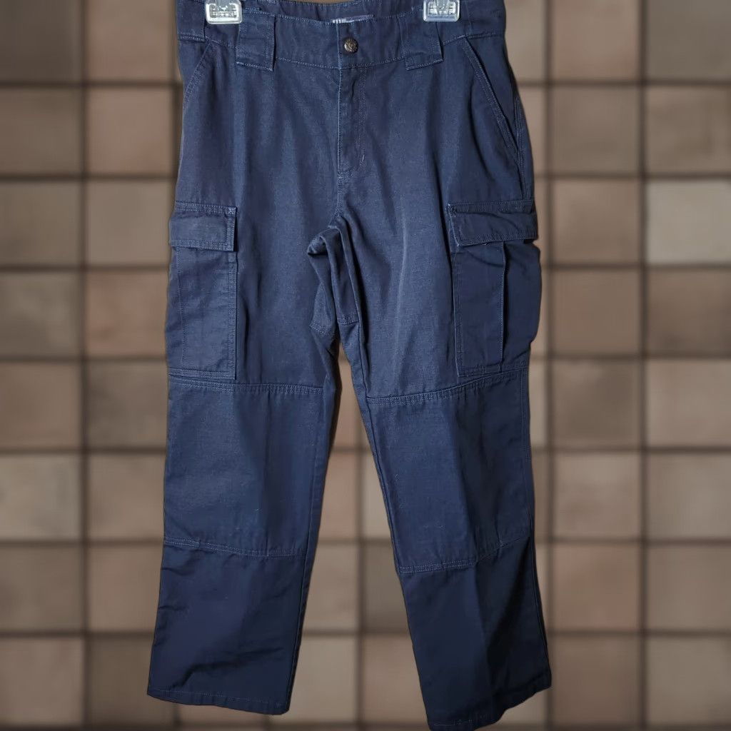 Vintage 5.11 Tactical Womens TDU Dark Navy Cargo Pants-Size 8 Size 30" / US 8 / IT 44 - 1 Thumbnail