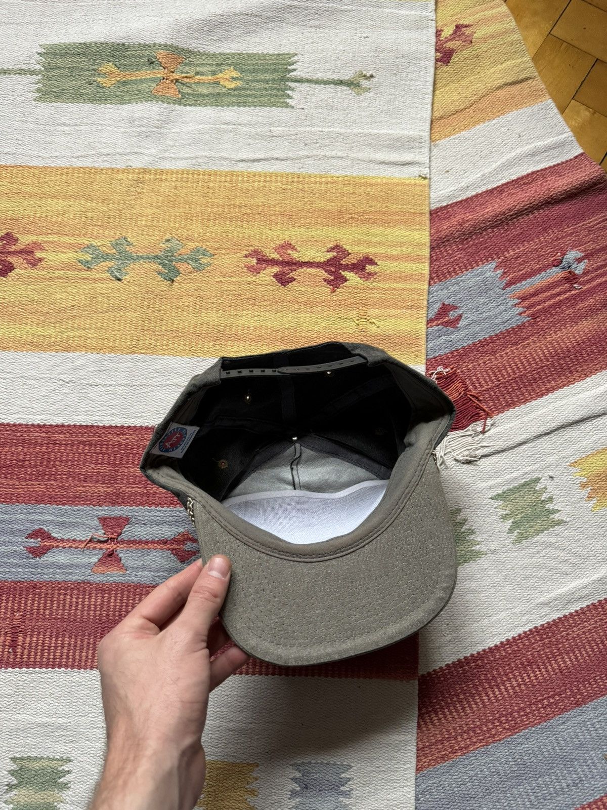 Vintage Vintage 90’s Pearsonville California USA Hat Size ONE SIZE - 5 Thumbnail
