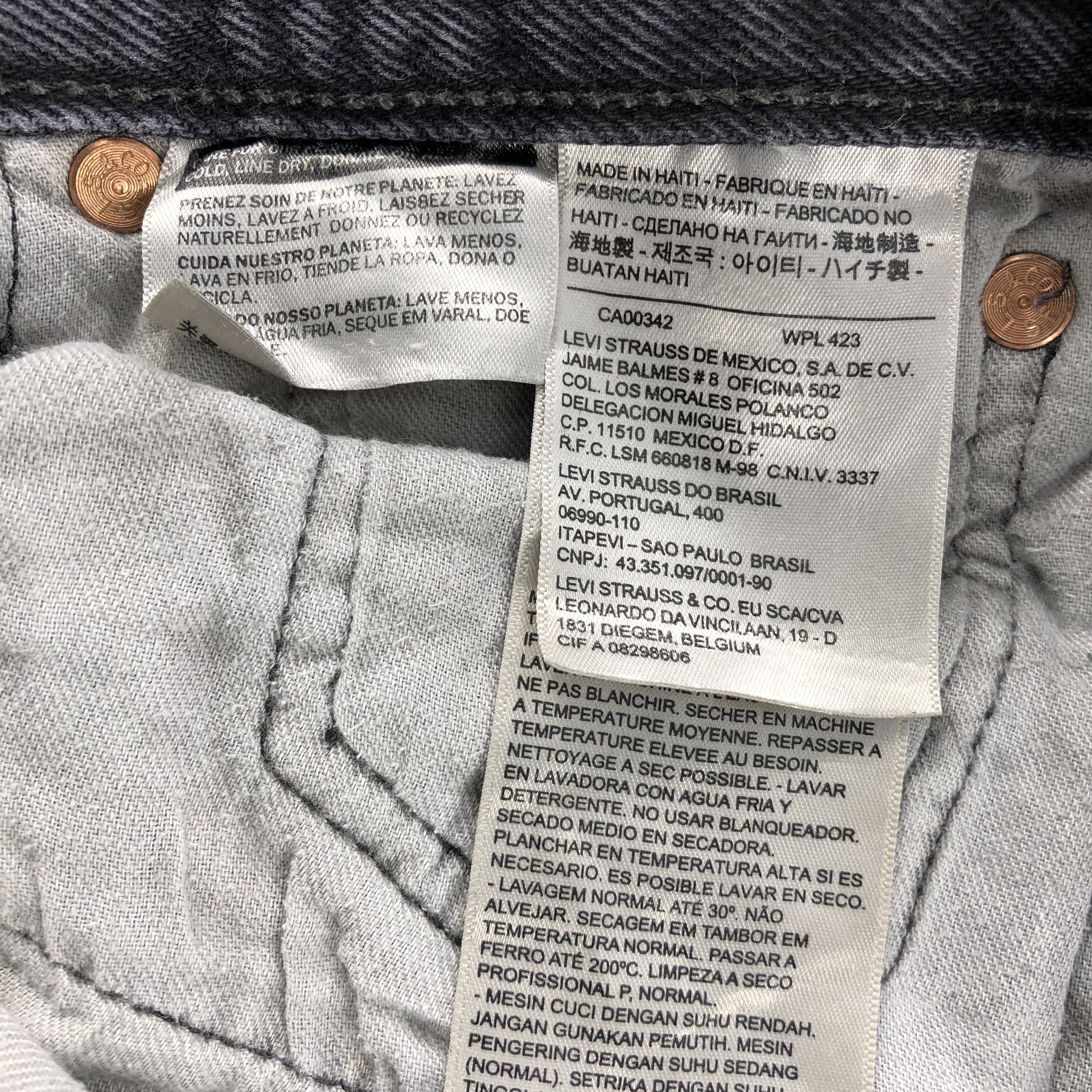 Levi's Vintage Distress Levis 501 Earth Tone Jeans-JM1491 Size US 29 - 10 Thumbnail
