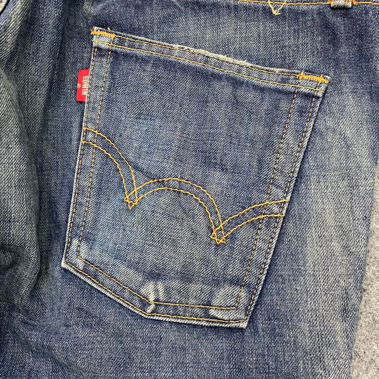 Edwin 💥Flare💥Vintage Edwin 503 Company Denim Jeans Size US 36 / EU 52 - 13 Thumbnail