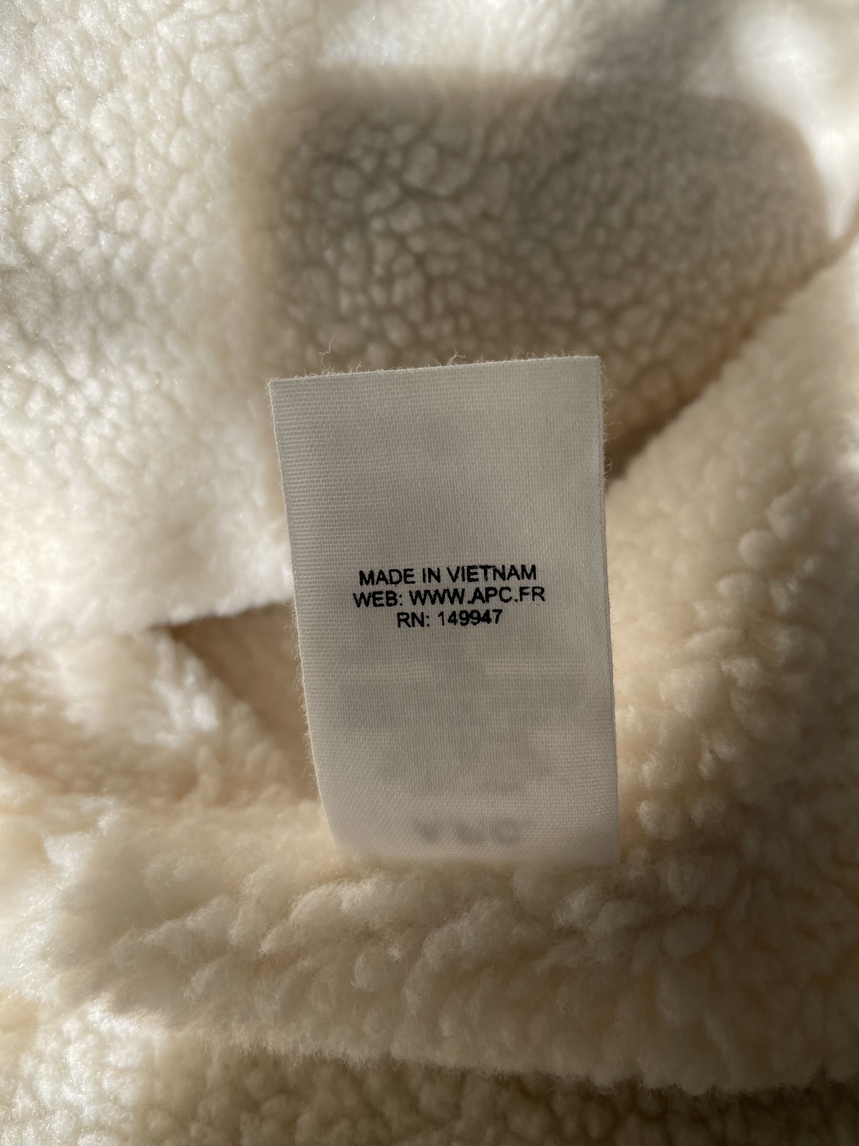 A.P.C. Axel Faux Shearling Denim Jacket Size US M / EU 48-50 / 2 - 7 Thumbnail