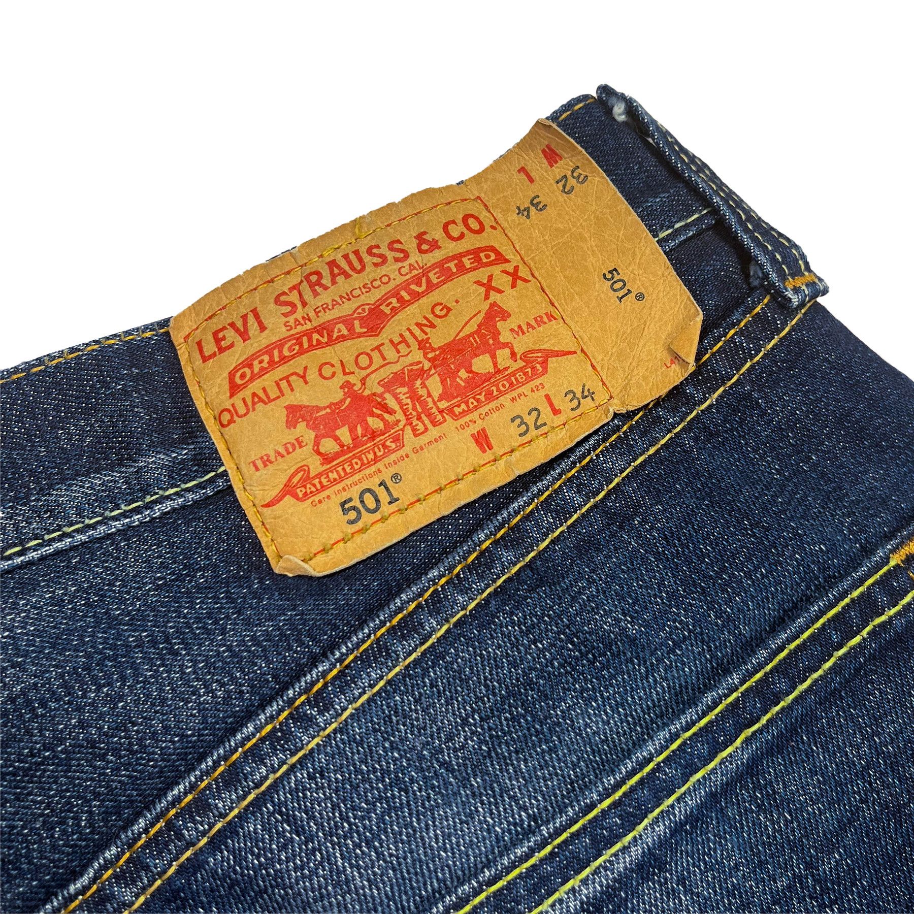 Levi's Levis 501 Jeans • W32L34 (M size) Size US 32 / EU 48 - 6 Thumbnail