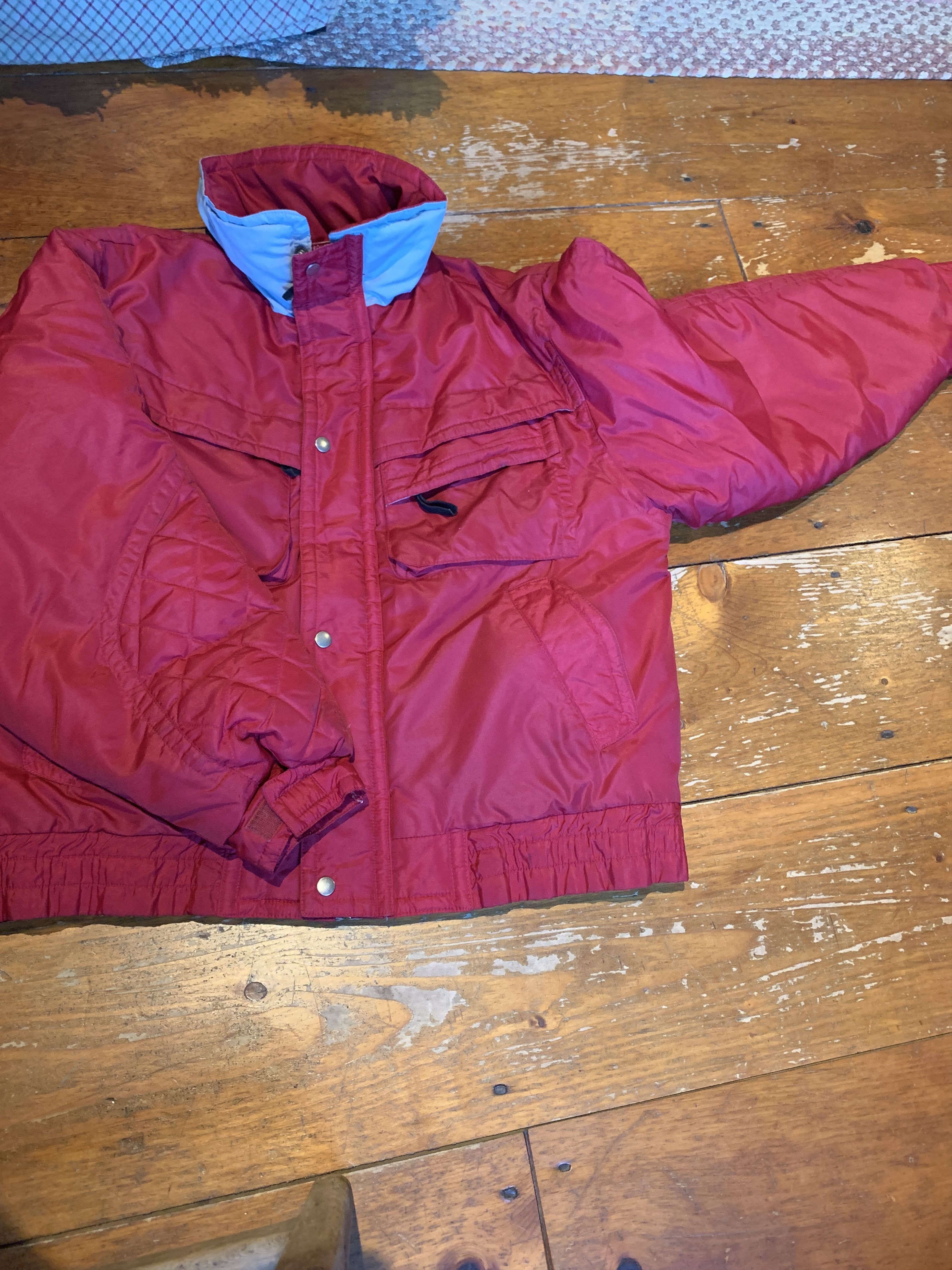 St. Johns Bay Thermal Insulated Zip down. retro 90s Size US XL / EU 56 / 4 - 1 Thumbnail