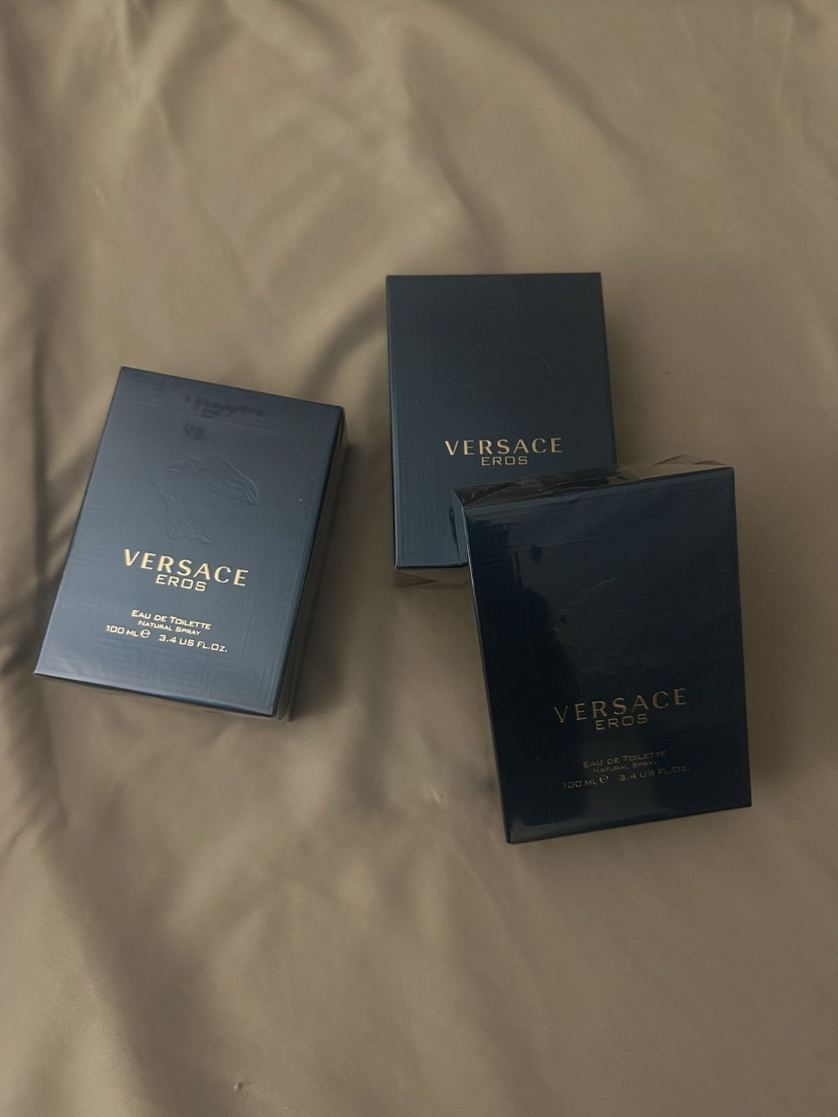 Versace Versace Eros 3.4 FL.OZ. (Brand New & Sealed) Size ONE SIZE - 3 Thumbnail
