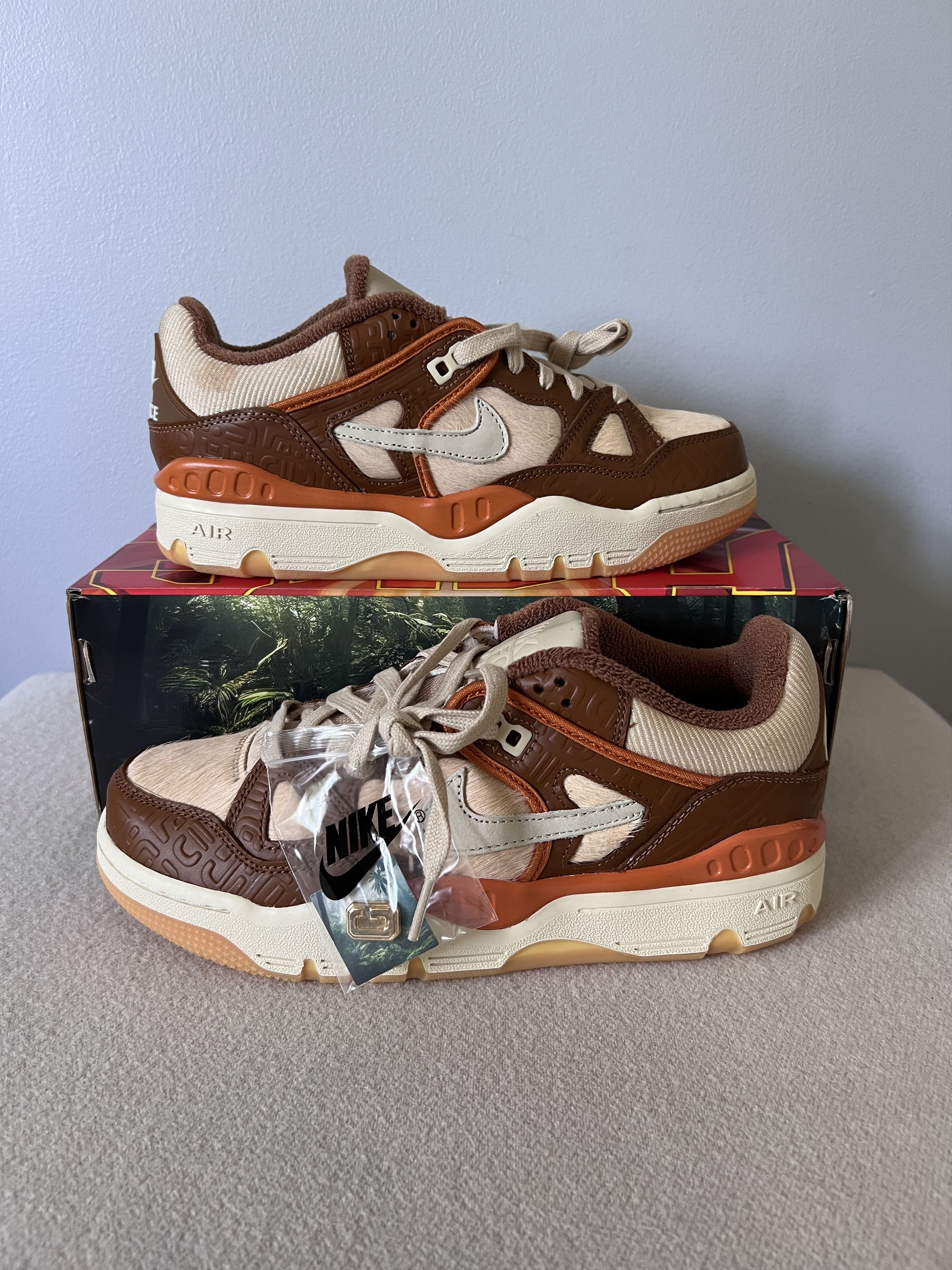 Nigo × Nike Nike NIGO Air Force 3 Low in Light British Tan Size US 8 / EU 41 - 2 Thumbnail