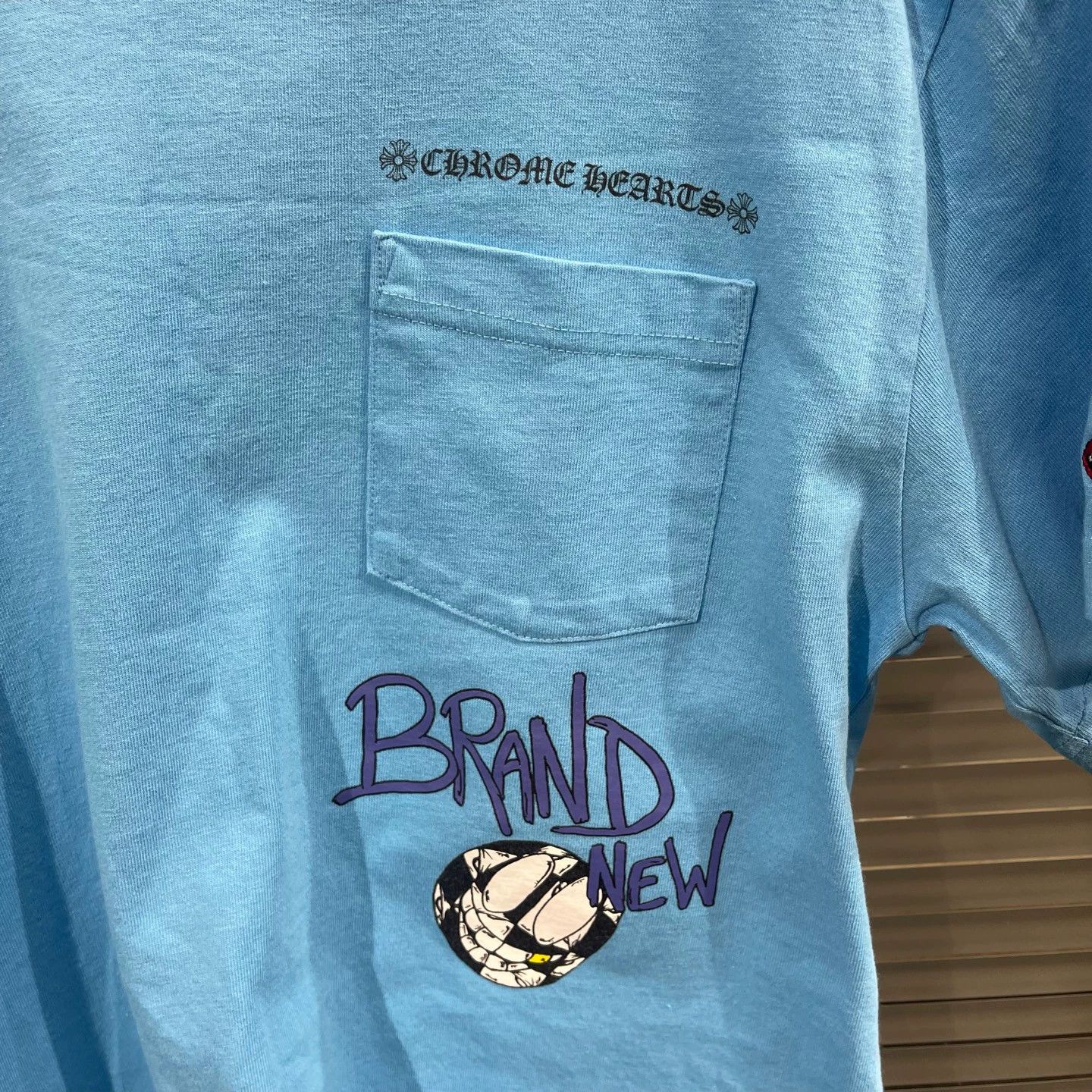 Chrome Hearts Chrome Hearts Mattyboy Blue Graffiti Print Short Sleeve M Size US M / EU 48-50 / 2 - 4 Thumbnail