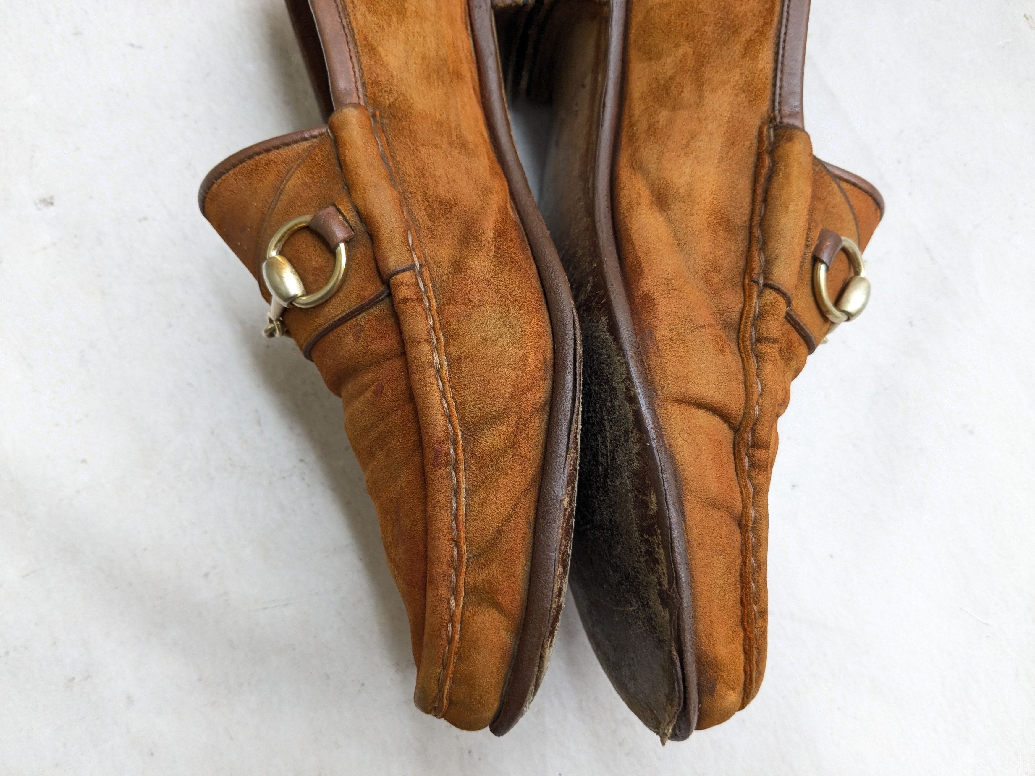 Gucci Gucci Horsebit Loafers Brown Suede 10 Size US 10 / EU 43 - 9 Thumbnail