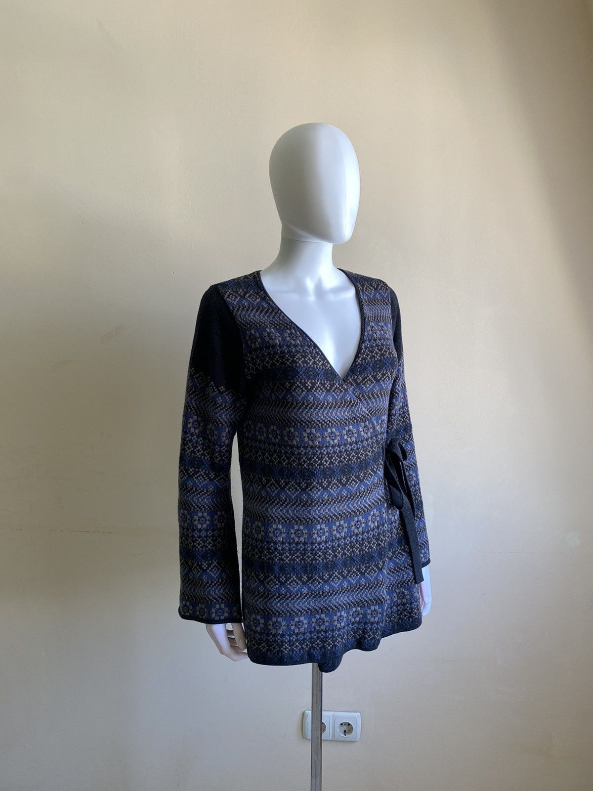 Gudrun Sjoden Gudrun Sjoden Womens Blue Knit Cardigan Size S Size S / US 4 / IT 40 - 1 Thumbnail