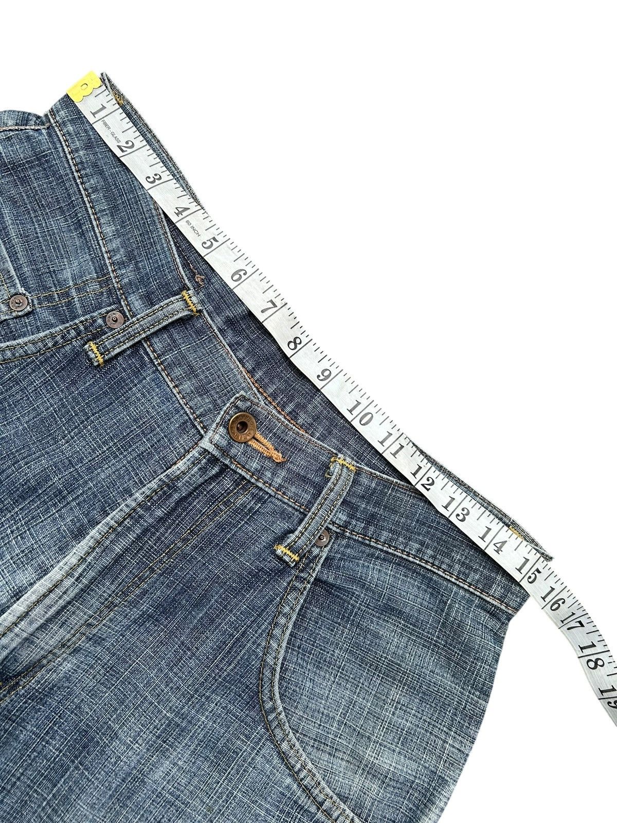 Kapital Vintage Edwin Selvedge Distressed Japanese Brand Denim jeans Size US 31 - 16 Thumbnail
