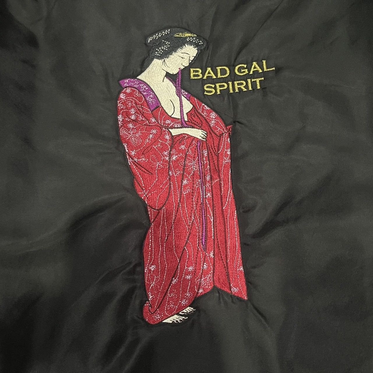 Japanese Brand brooklyn all day new york bad gal spirit bomber jacket Size US L / EU 52-54 / 3 - 2 Thumbnail