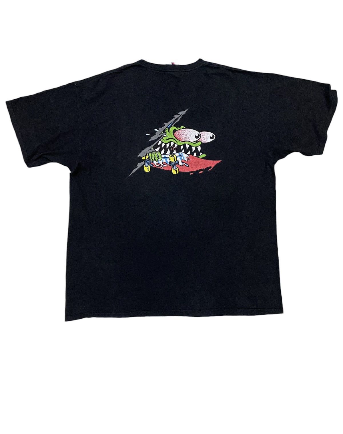 Girl Skateboards × Santa Cruz Skateboards 2000s Santa Cruz Keith Meek Slasher tee Size US L / EU 52-54 / 3 - 1 Thumbnail