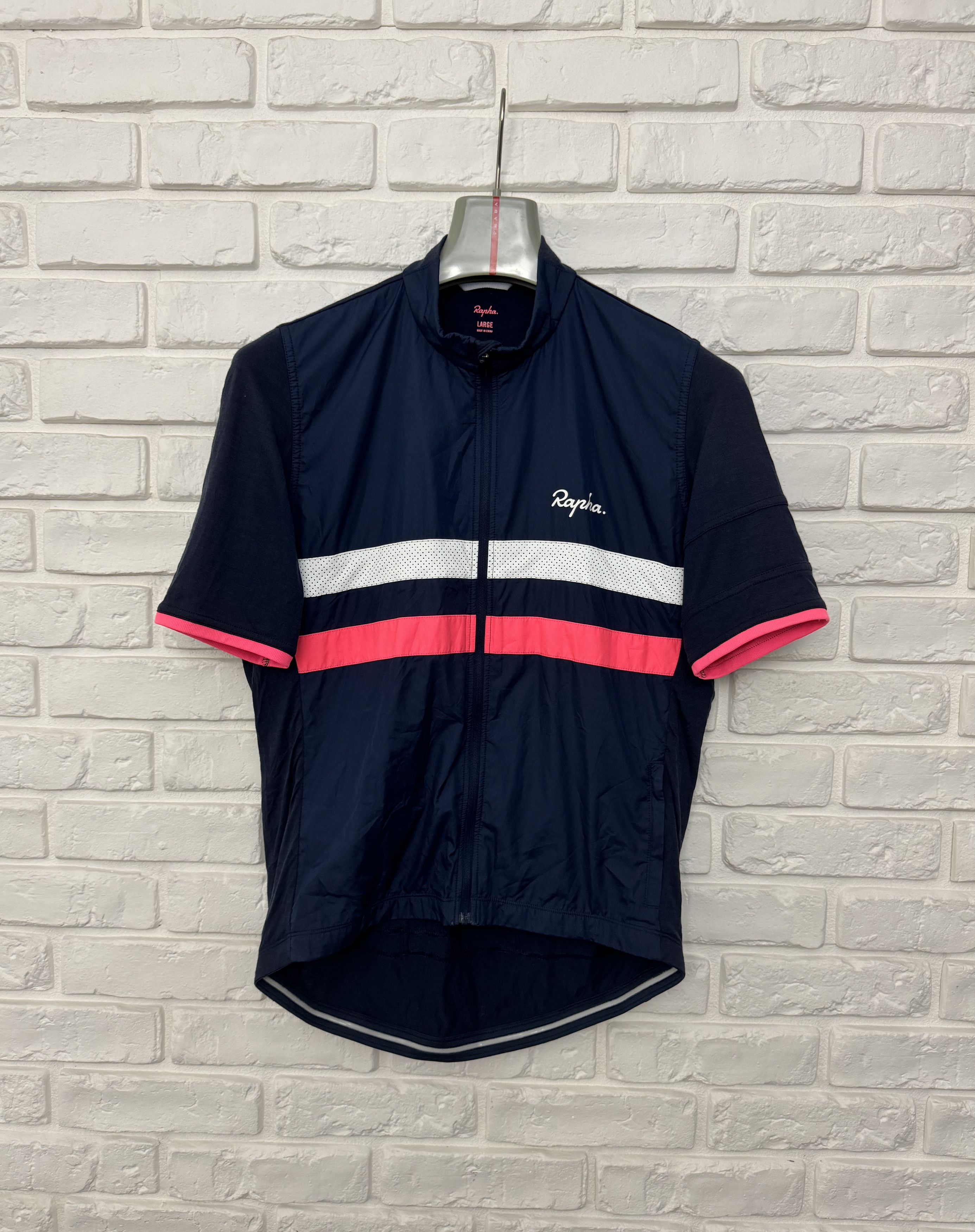 Rapha Rapha Short Sleeve Windblock Brevet Jersey Merino Wool L | Grailed
