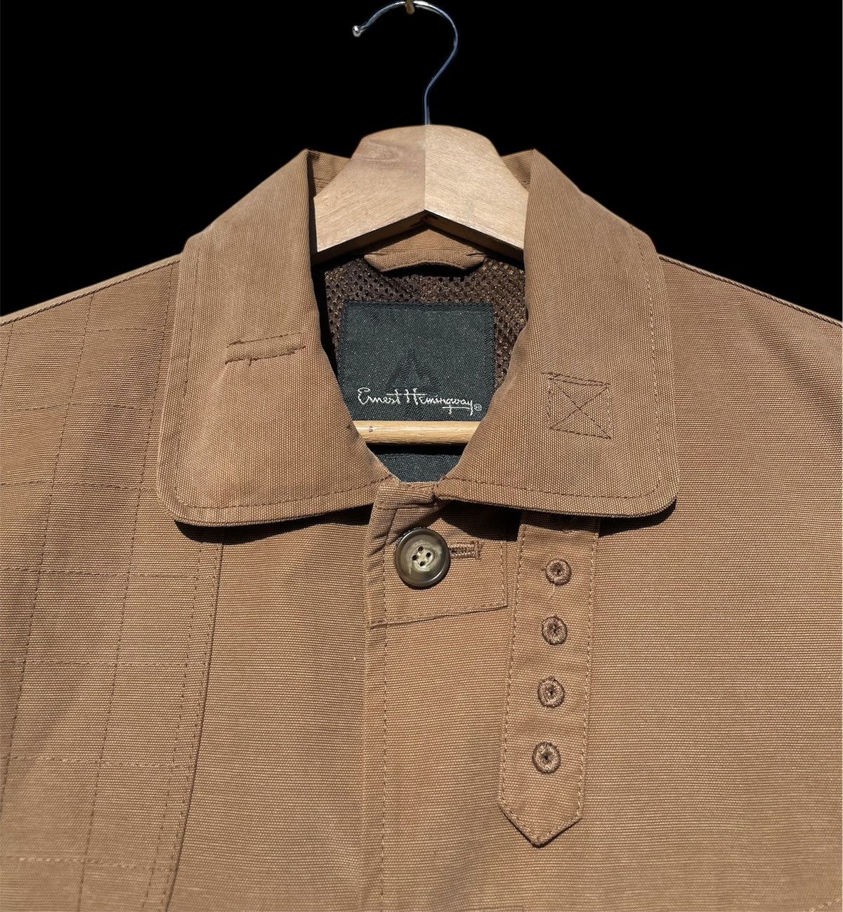 Vintage 🔥Accept Binding Offer🔥Ernest Hemingway Hunting Safari Jacket Size US L / EU 52-54 / 3 - 6 Thumbnail